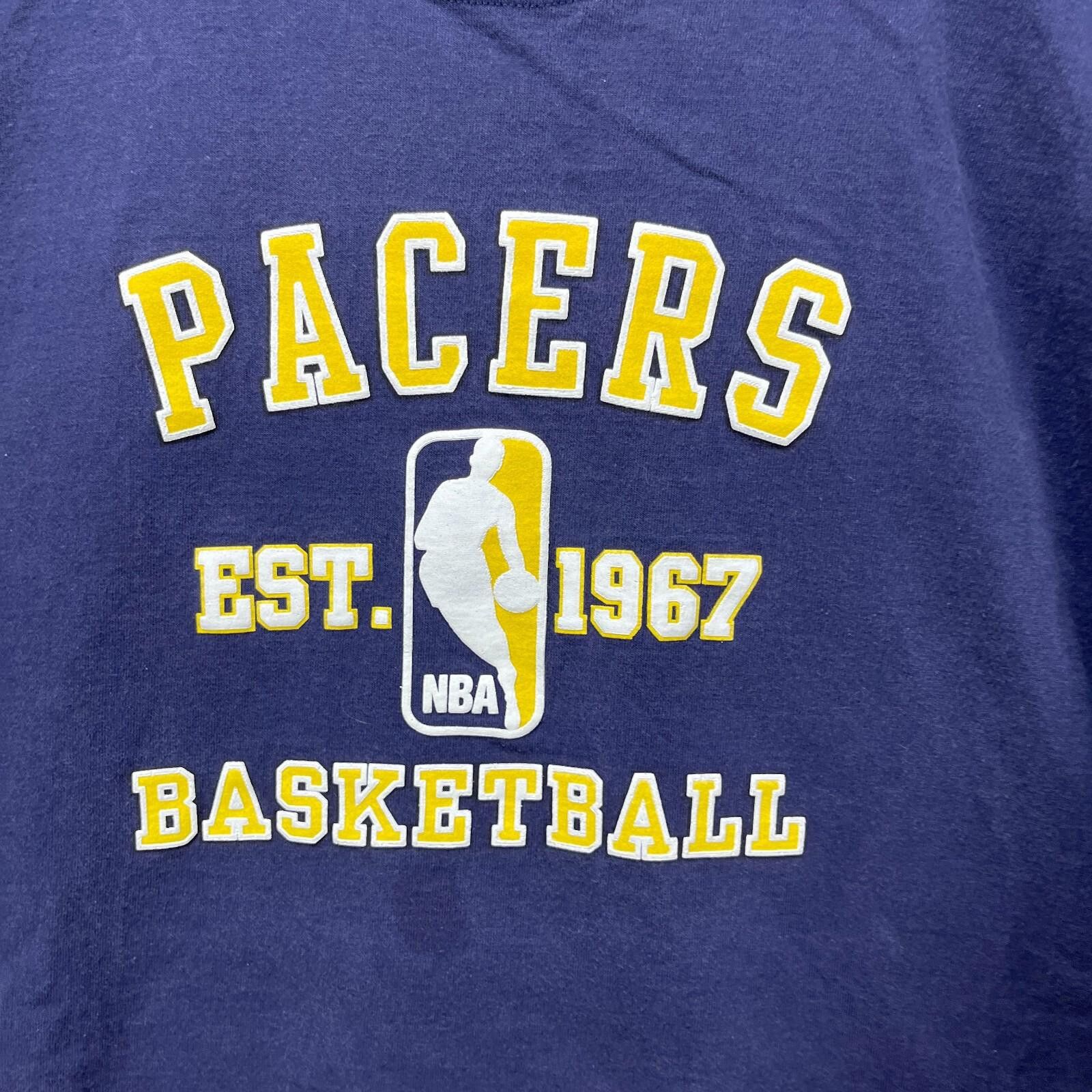 NBA Vintage NBA Indiana Pacers Long Sleeve Shirt Majestic XL Size US XL / EU 56 / 4 - 6 Thumbnail