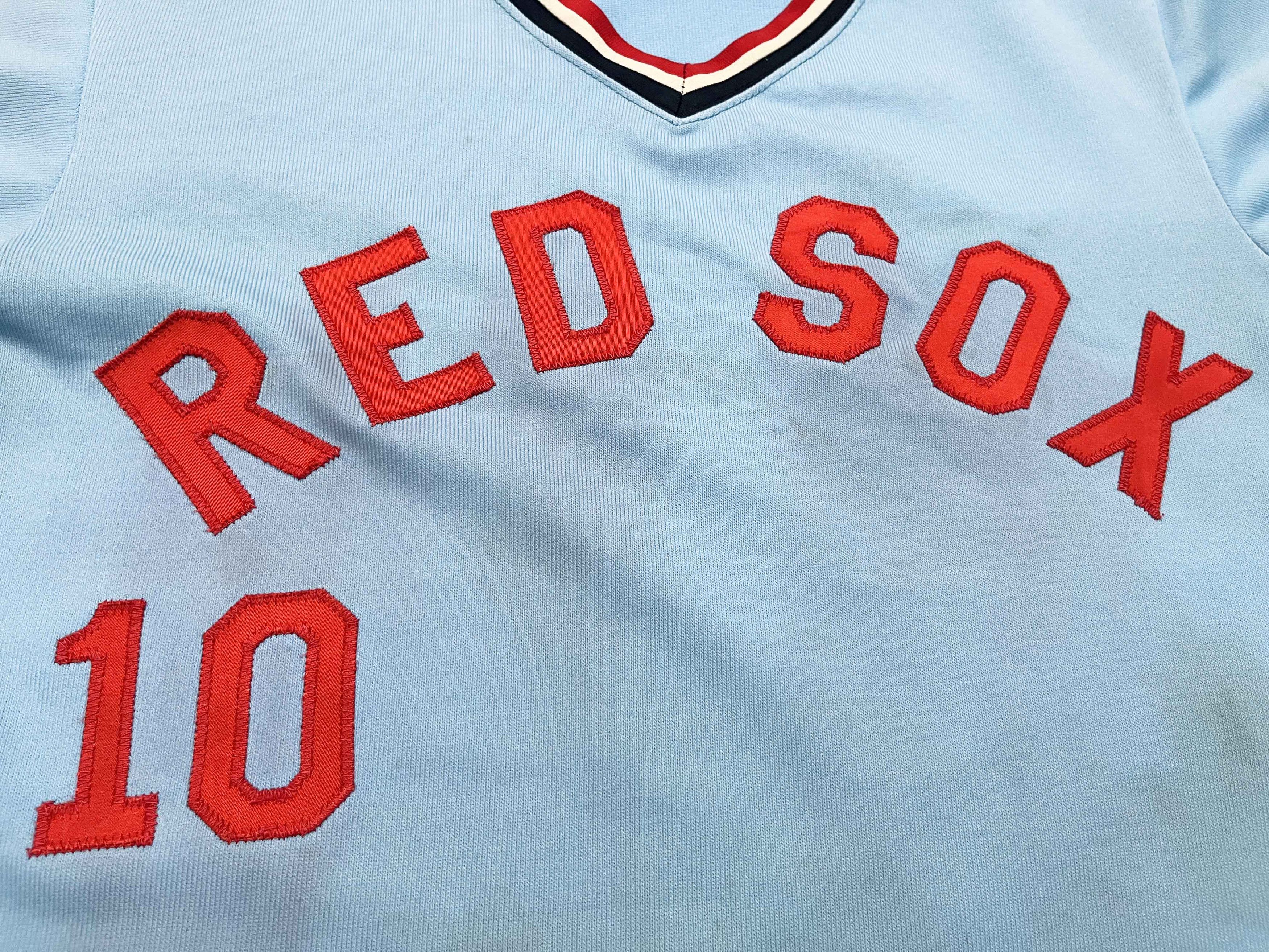 Wilson Vintage Wilson MLB Boston Red Sox #10 Baseball Jersey Size US M / EU 48-50 / 2 - 2 Thumbnail