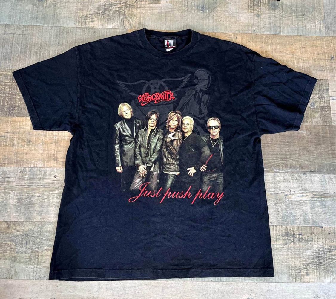 Giant Aerosmith 2001 XL Just Push Play Vintage Size US XL / EU 56 / 4 - 1 Thumbnail