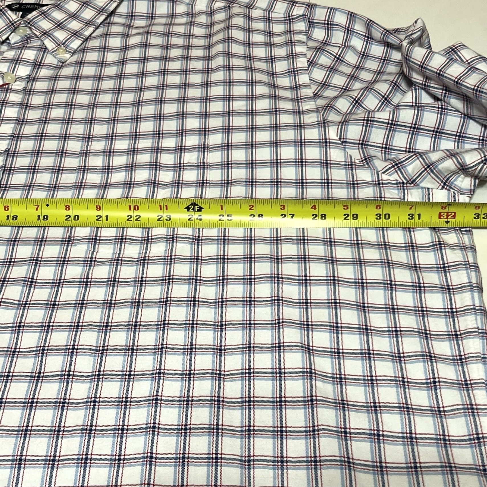 Cremieux CREMIEUX Mens 4XT Plaid Button Down Shirt 100% Cotton Flannel Long Sleeve NWT Size US XXL / EU 58 / 5 - 6 Thumbnail