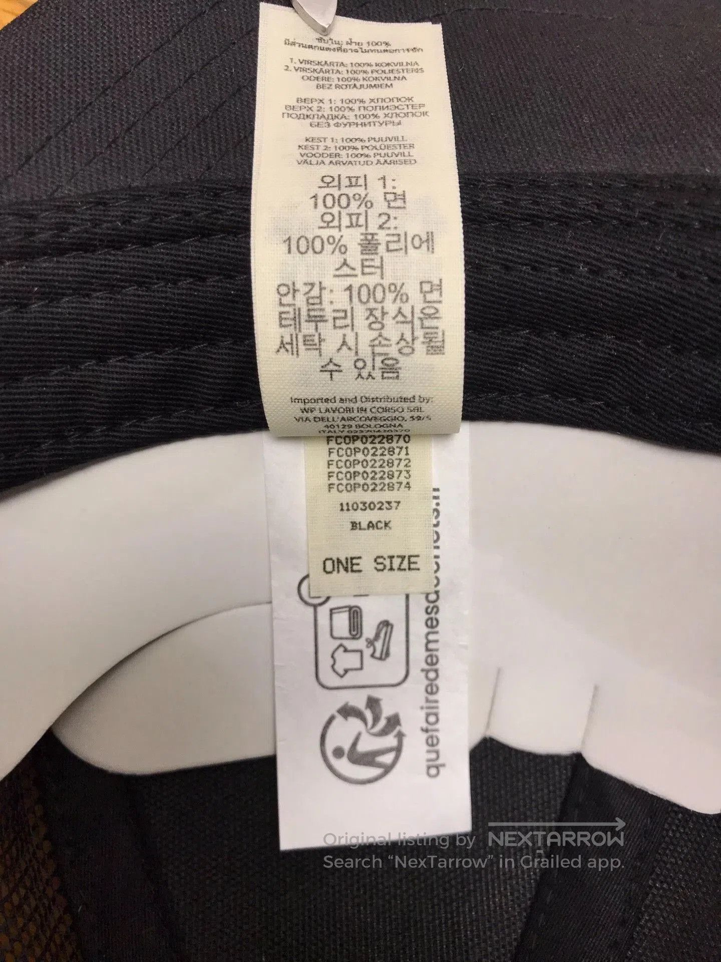 Filson Filson 11030237 Black Mesh Baseball Cap. Size ONE SIZE - 9 Thumbnail