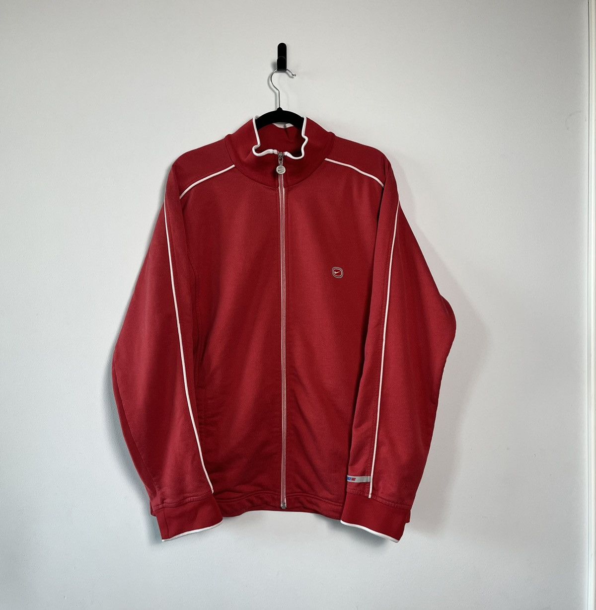 Nike Nike Cortez 02 Vintage Red Track Jacket Y2K Zip-Up L Size US XL / EU 56 / 4 - 11 Thumbnail