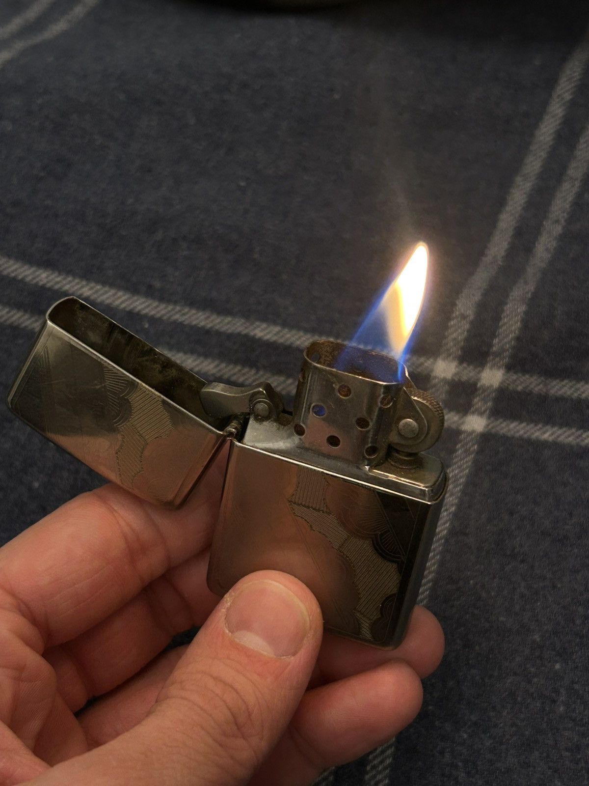 Zippo Zippo Silver 1994 Bradford Size ONE SIZE - 1 Thumbnail