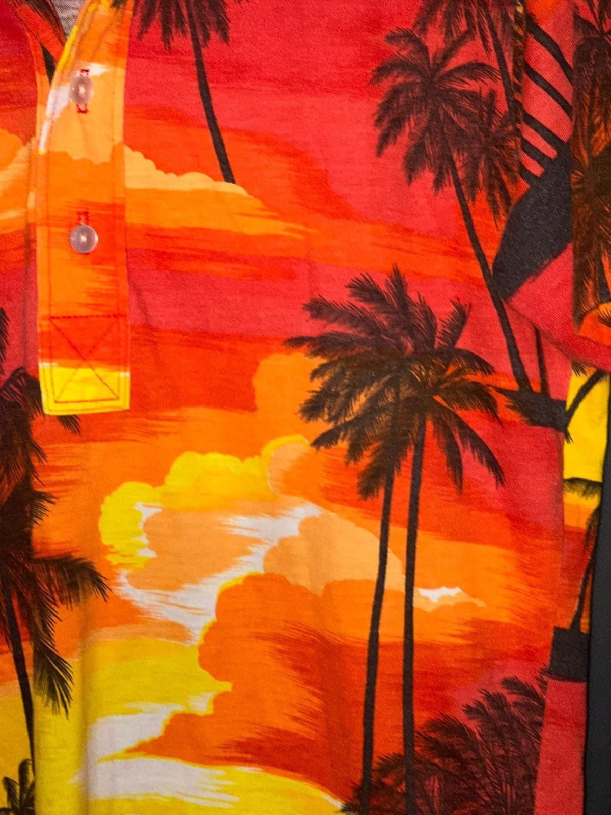 Designer Nui Nalu Hawaiian Sunset Shirt (Made in USA) S Size 36R - 3 Thumbnail