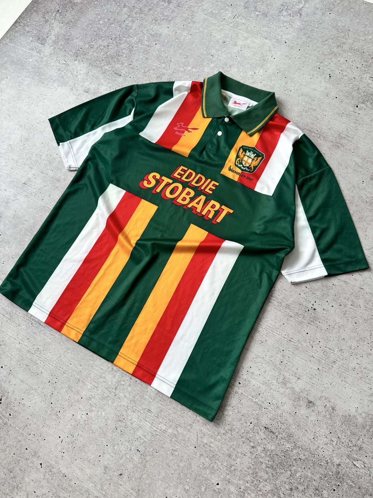 Vintage Carlisle United Away Football Shirt 1995/1997 Retro Jersey Size US XXL / EU 58 / 5 - 4 Thumbnail
