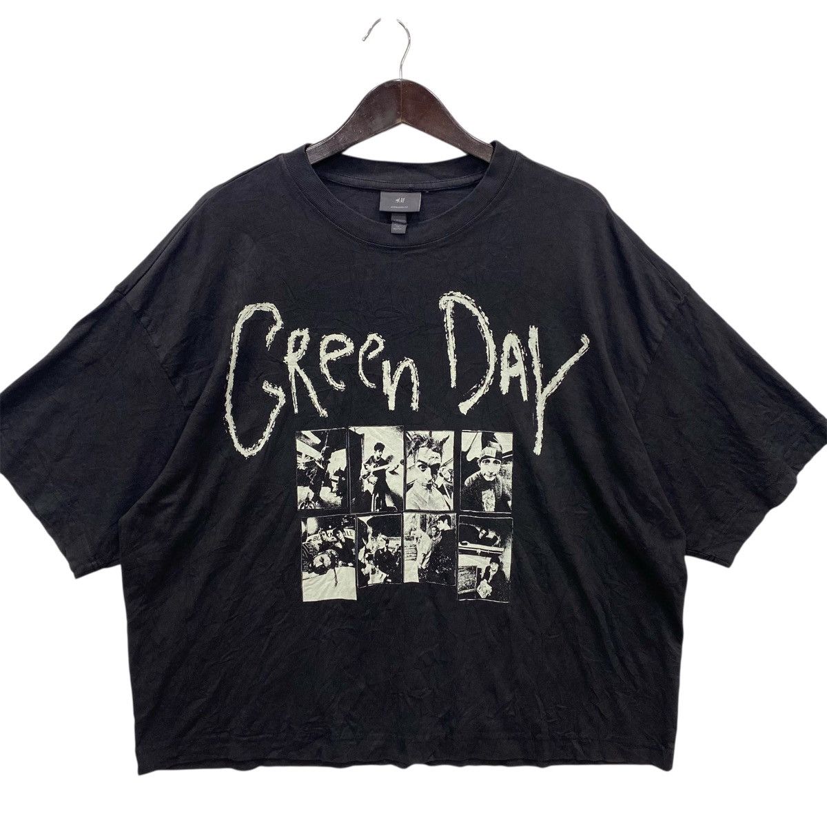 Band Tees 💥GREENDAY H&M punk rock band oversized fit rare tee shirt Size US XL / EU 56 / 4 - 1 Thumbnail