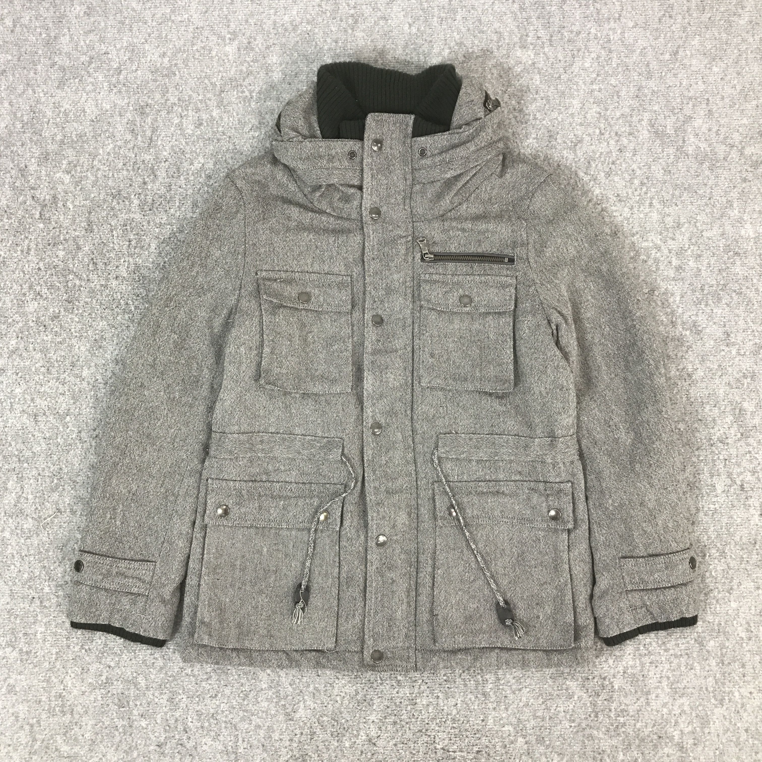 Japanese Brand TKMIXPICE JAPAN DESIGN BONO COLLAR JACKET K64B9 Size US M / EU 48-50 / 2 - 1 Thumbnail