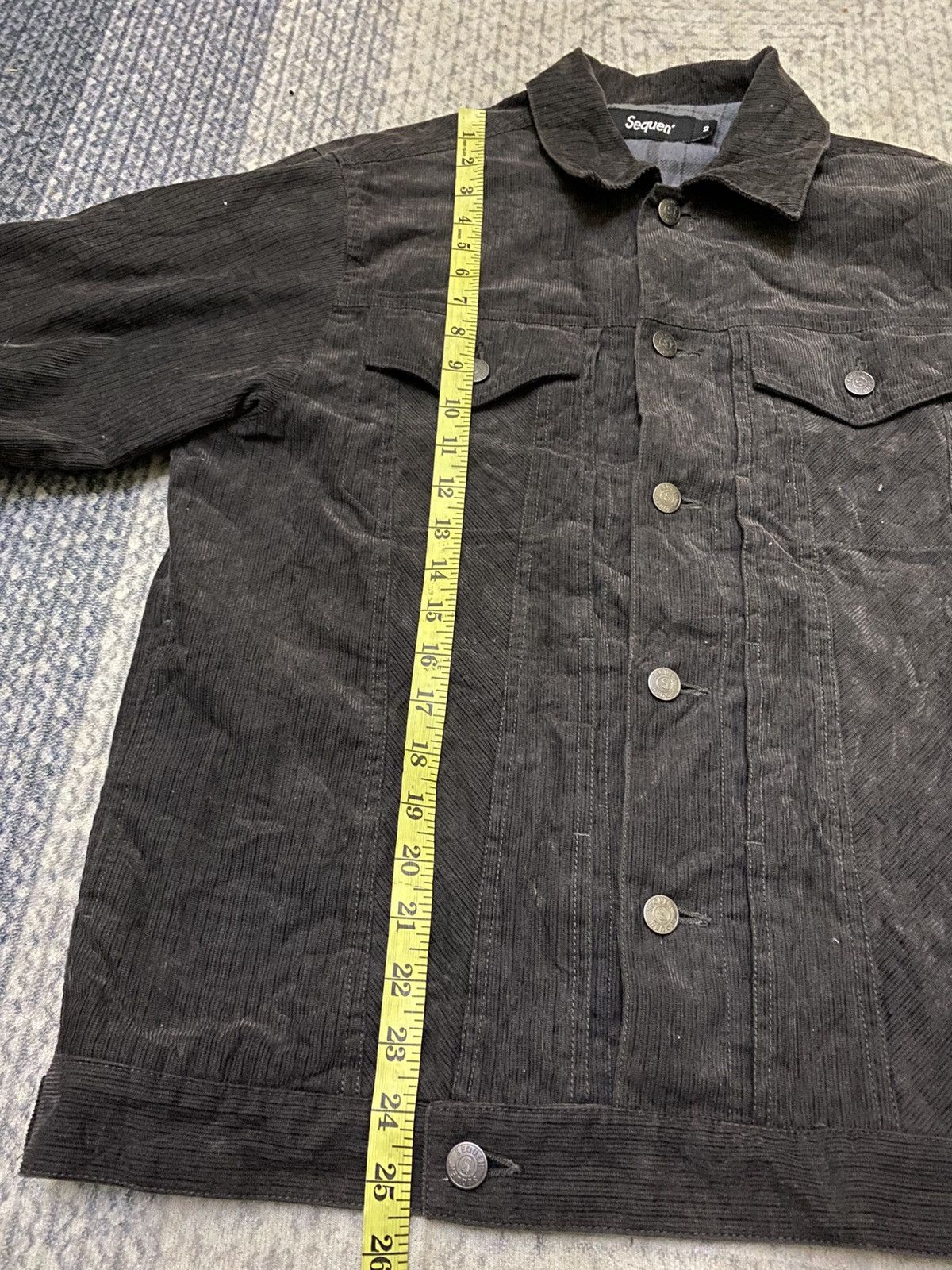 Japanese Brand SEQUEN CORDUROY TRUCKER JACKET Size US M / EU 48-50 / 2 - 11 Thumbnail