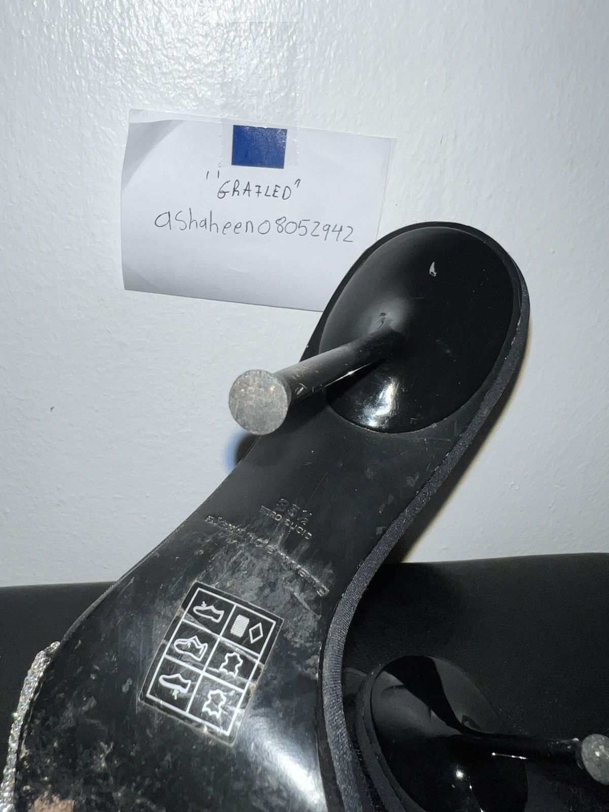 Alexander Wang Alexander Wang Diamond Sparkle Heels Size US 7 / IT 37 - 6 Thumbnail
