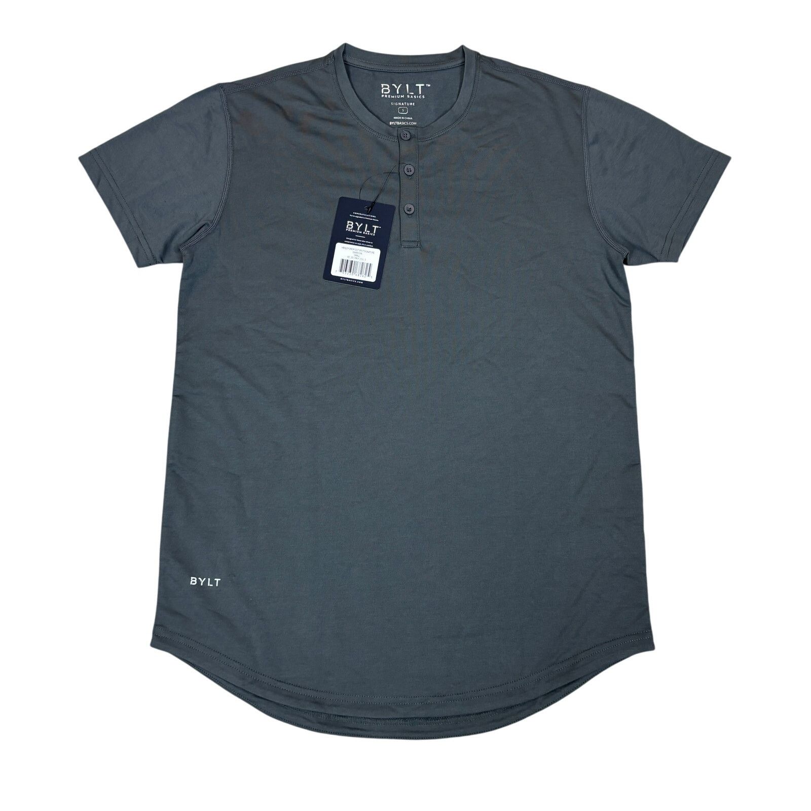 Other NWT Bylt Henley Drop Cut Signature Short Sleeve Shirt Mens S Size US S / EU 44-46 / 1 - 1 Thumbnail