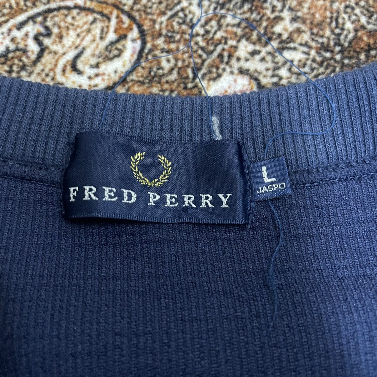 Fred Perry 🔥Fred Perry Embroidered Spellout Crewneck Sweatshirfs Size US M / EU 48-50 / 2 - 9 Thumbnail