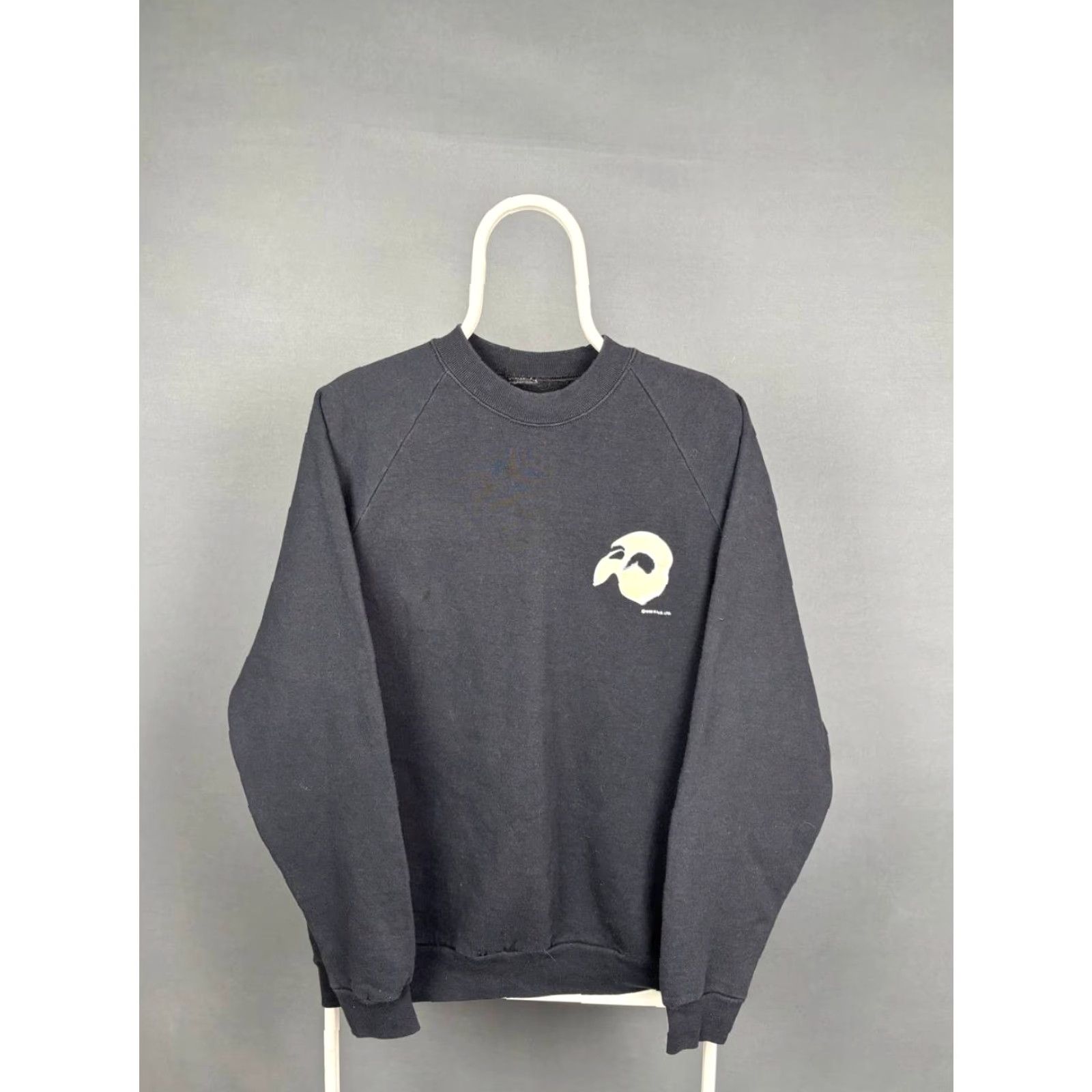 Vintage The Phantom Of The Opera Mens Sweatshirt Long Sleeve Black Crew Neck Pullover One Size Logo Vintage: No Size US M / EU 48-50 / 2 - 2 Thumbnail