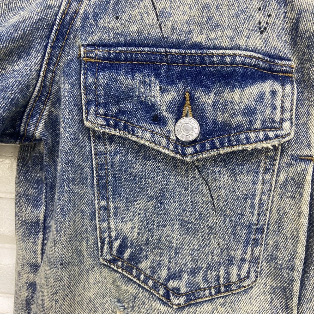 Japanese Brand Japanese Brand Distressed Denim Paint Splatter Denim Jacket Size US M / EU 48-50 / 2 - 23 Thumbnail