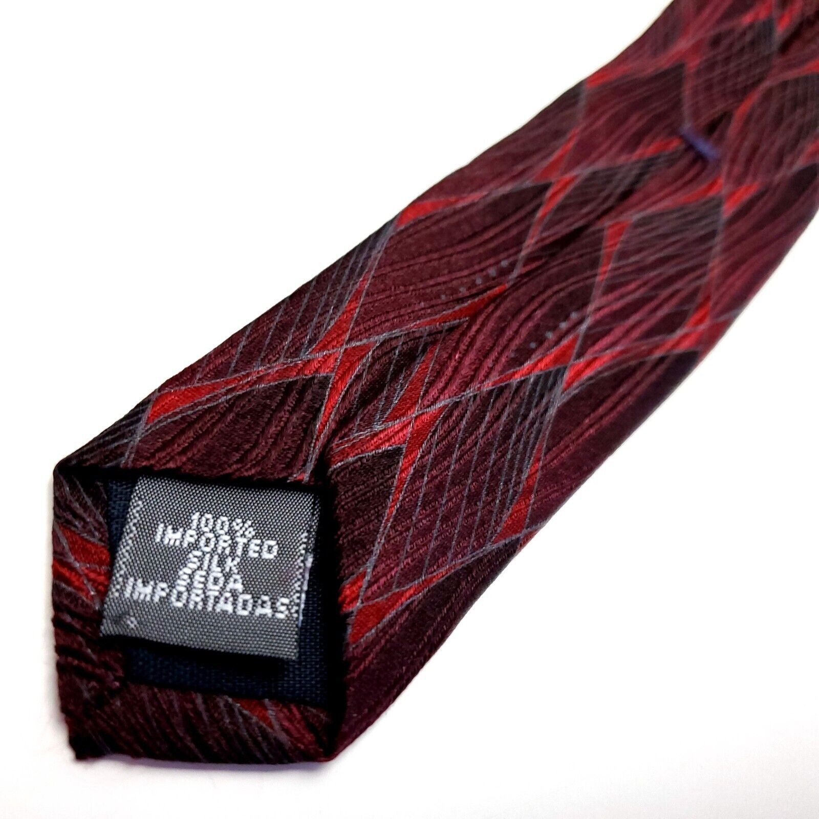Arrow Arrow Silk Tie Print Red Size ONE SIZE - 5 Thumbnail