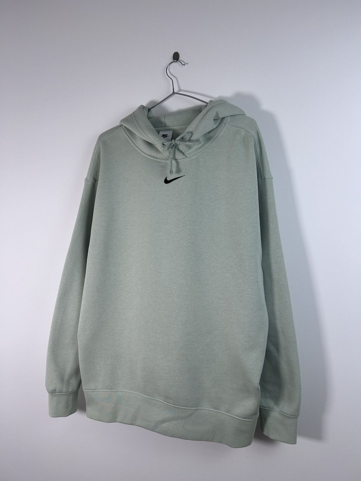Nike × Vintage Nike Woman Center Swoosh Logo Hoodie Size S / US 4 / IT 40 - 3 Thumbnail