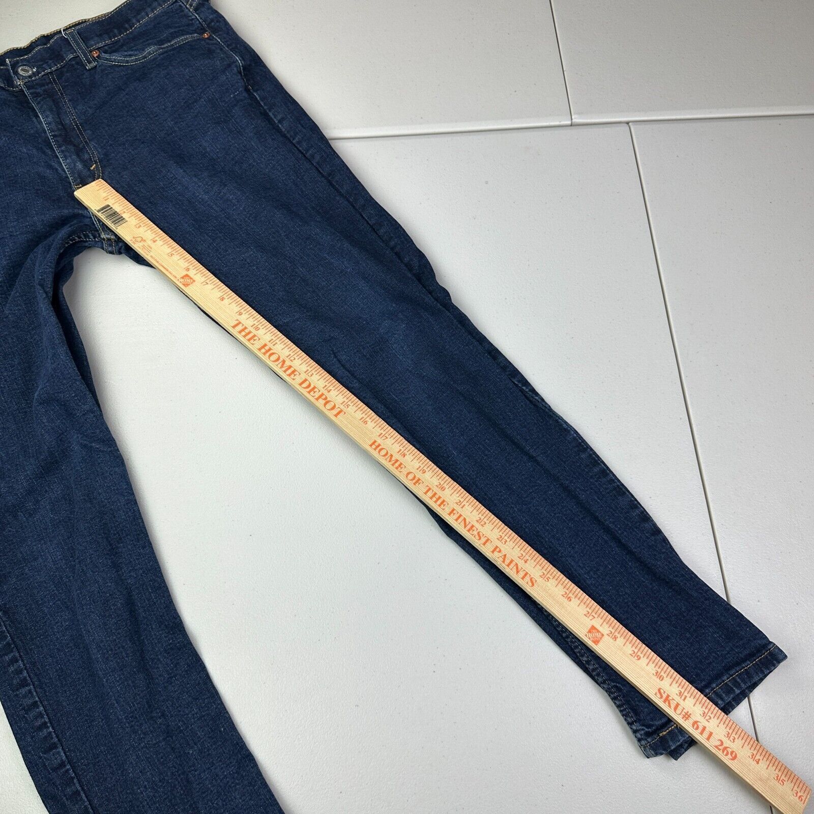 Levi's Levi's 514 Mens Jeans Regular Straight Mid Rise Size (34x32) Size US 36 / EU 52 - 10 Thumbnail