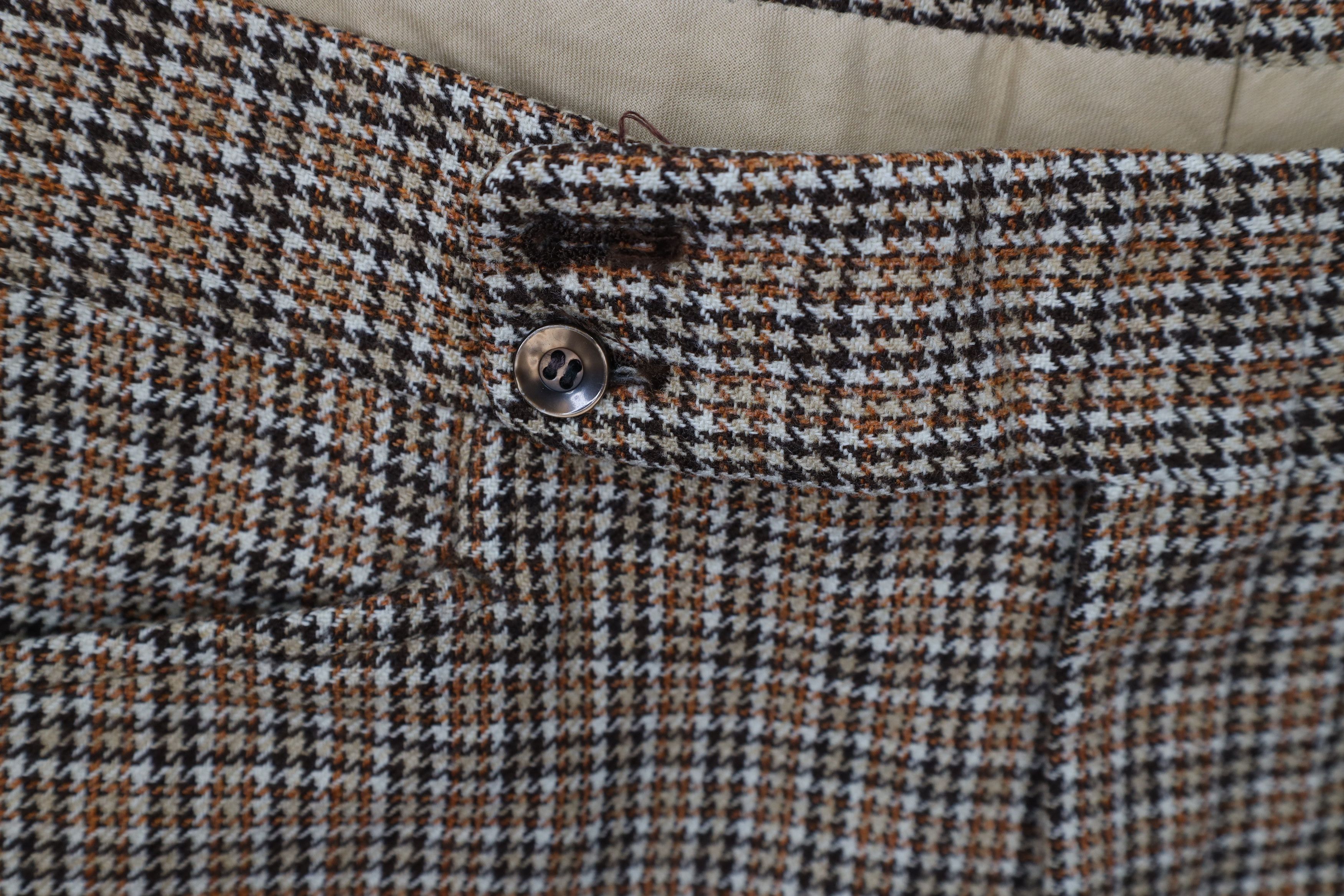 Vintage Vintage 70s Streetwear Houndstooth Bell Bottoms Pants USA Size US 38 / EU 54 - 8 Thumbnail