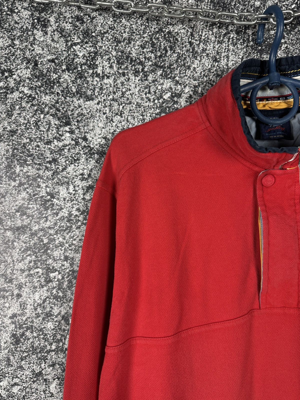 Paul & Shark Men’s Paul Shark 1/4 Zip Pullover Sweatshirt Vintage Size L Size US L / EU 52-54 / 3 - 3 Thumbnail