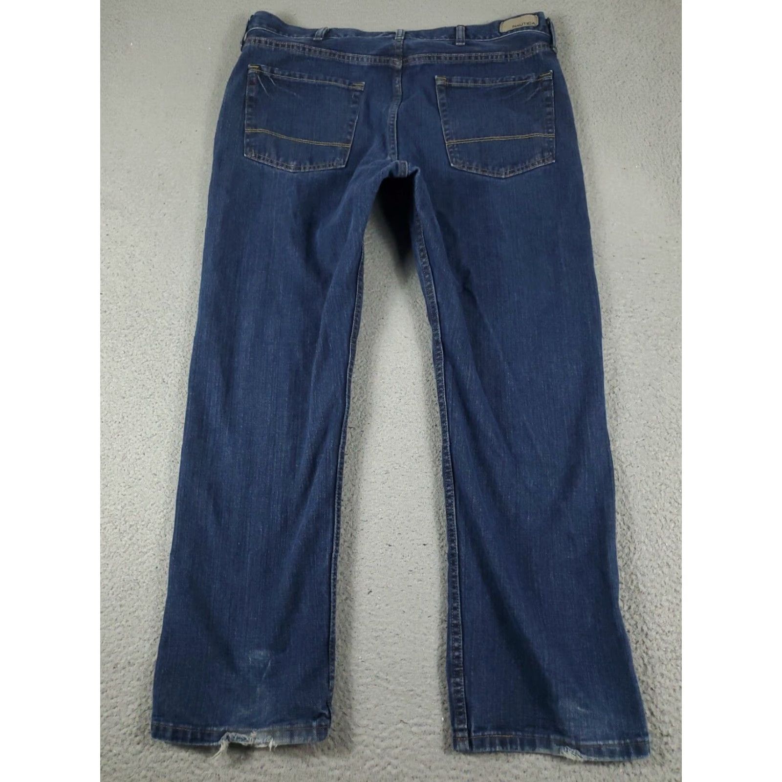 Nautica Nautica Mens Straight Leg Jeans Blue Size 38x30 Cotton Size US 38 / EU 54 - 7 Thumbnail