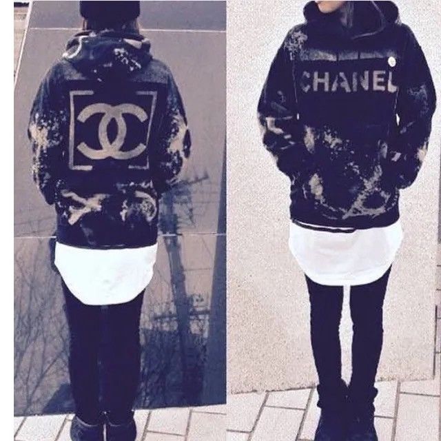 Fashion Victim × Handmade Fashion Passion Junkie sweat hoodie Size US M / EU 48-50 / 2 - 3 Thumbnail