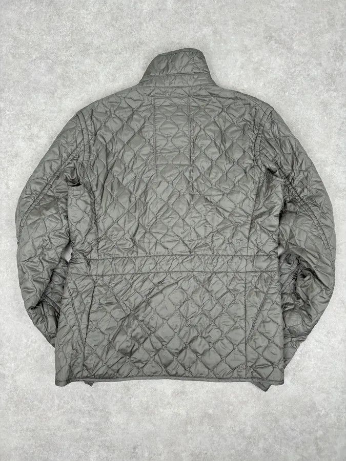 Prada 2000s Prada Khaki Nylon Quilted Puffer Jacket Size M / US 6-8 / IT 42-44 - 5 Thumbnail