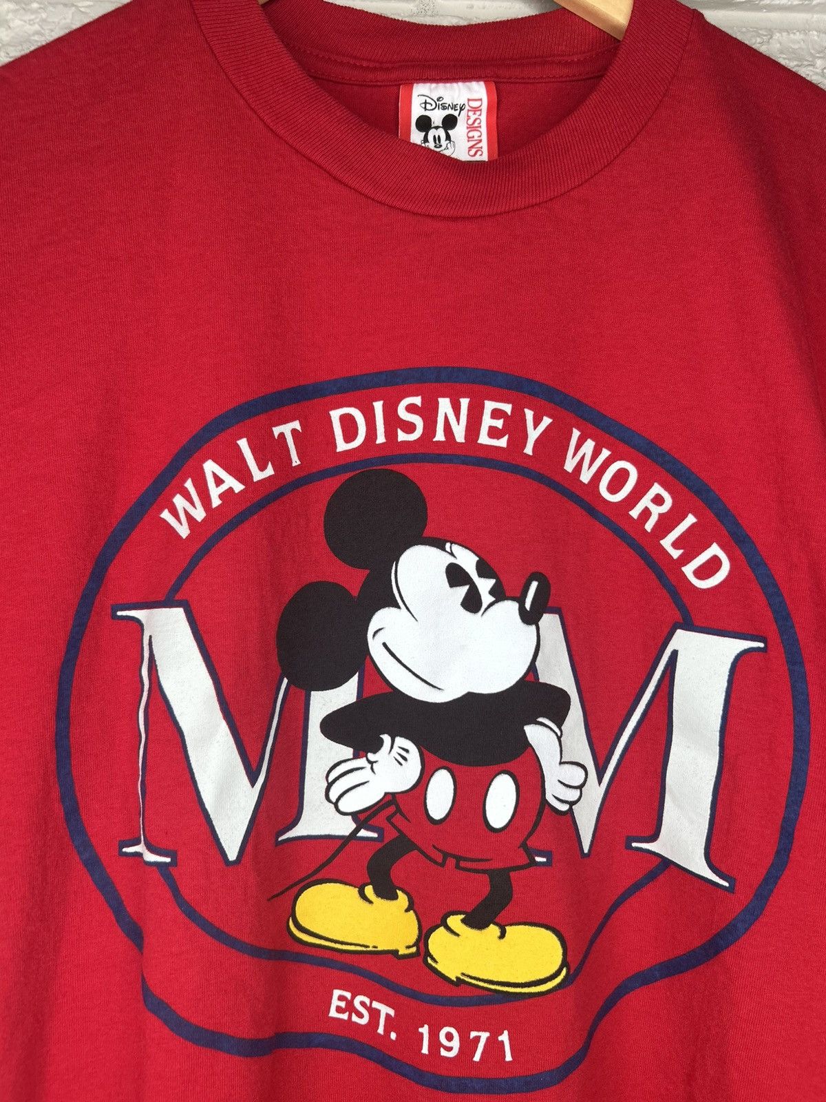 Disney Vintage 90s Disney Mickey Mouse T Shirt Size US L / EU 52-54 / 3 - 3 Thumbnail