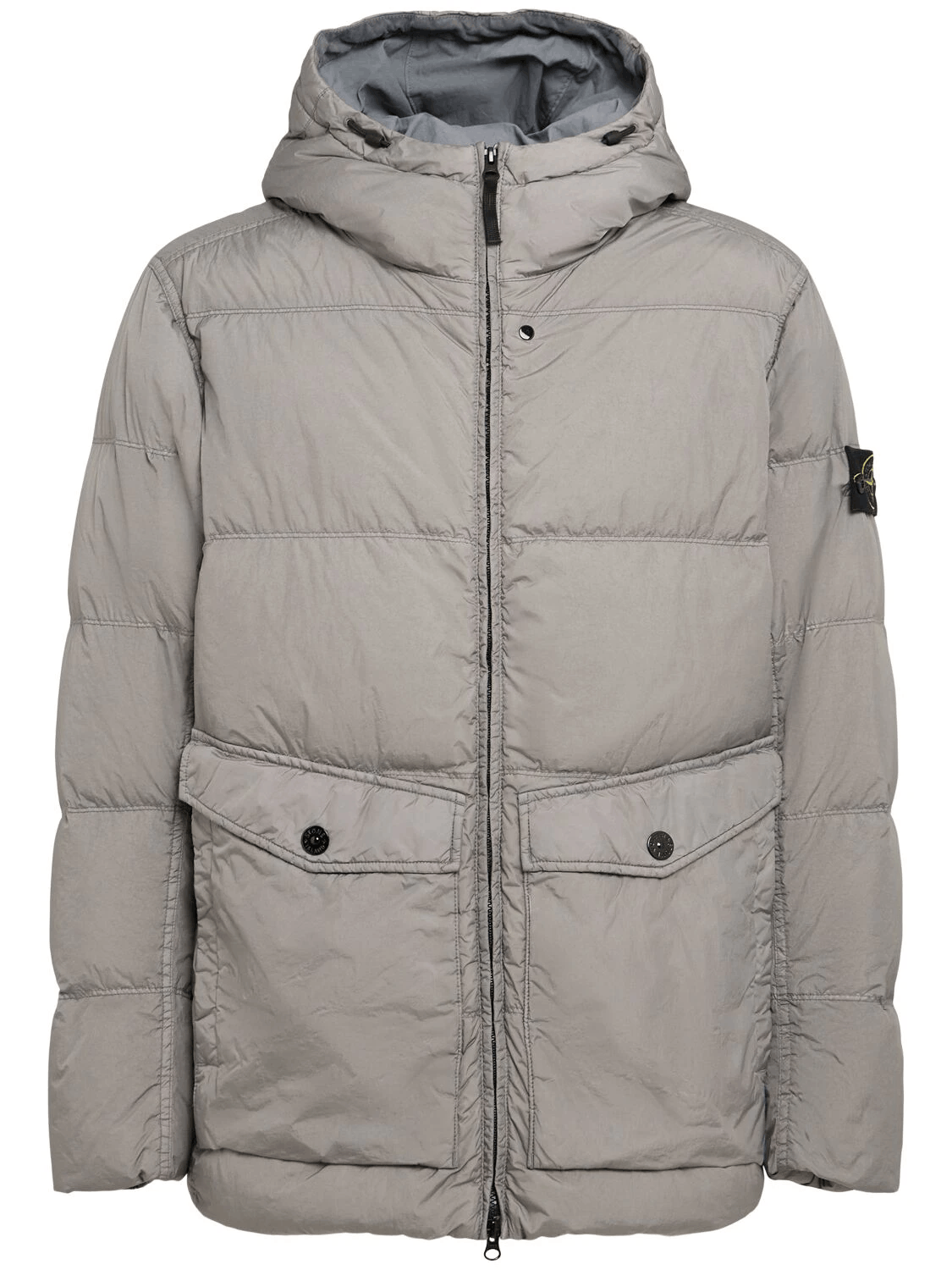 Stone Island STONE ISLAND $1325 Light Gray Down Jacket New & Authentic Size US XXS / EU 40 - 1 Thumbnail