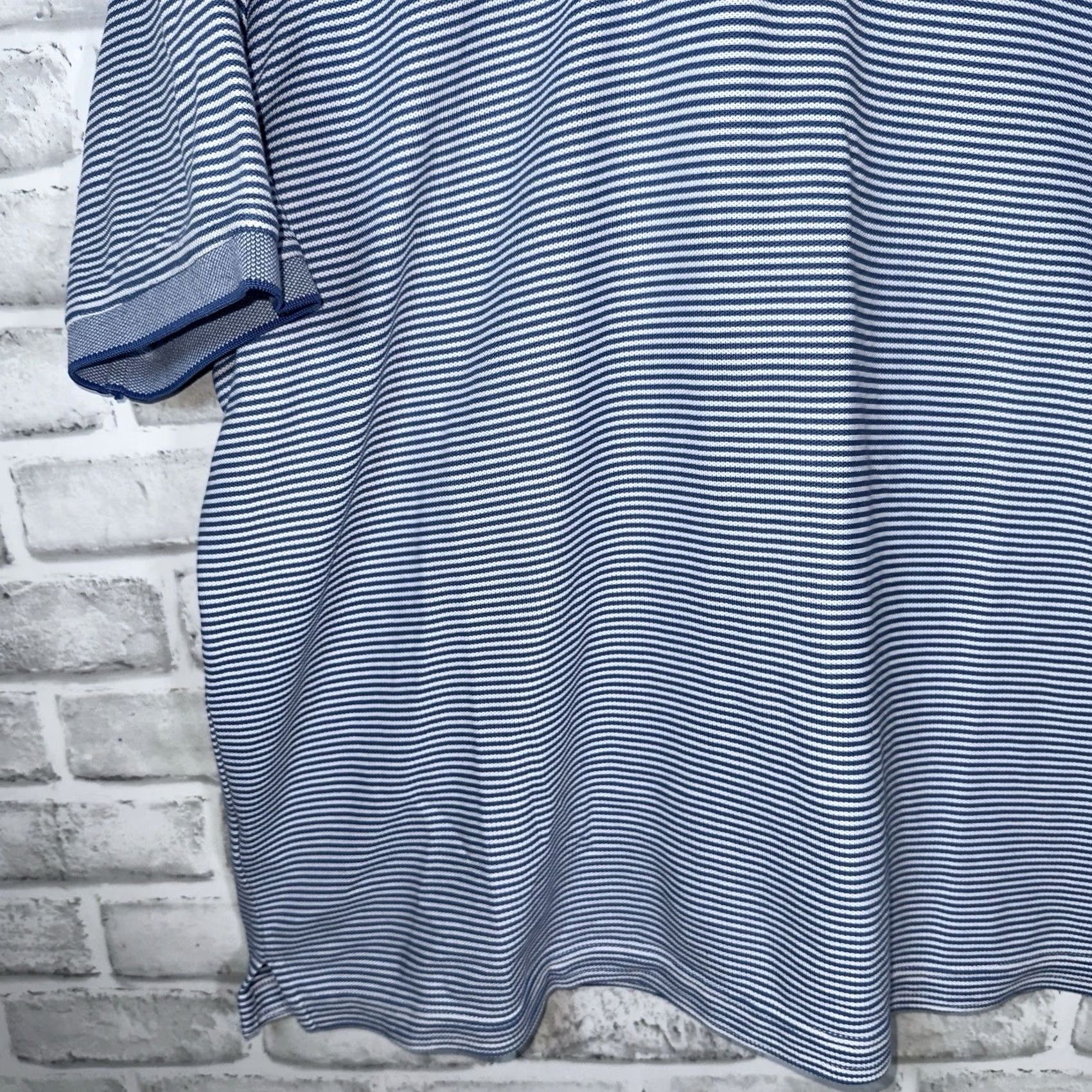 Tommy Bahama Tommy Bahama Polo Shirt Striped Multicolor Supima Cotton Blend Mens Size L Size US L / EU 52-54 / 3 - 3 Thumbnail