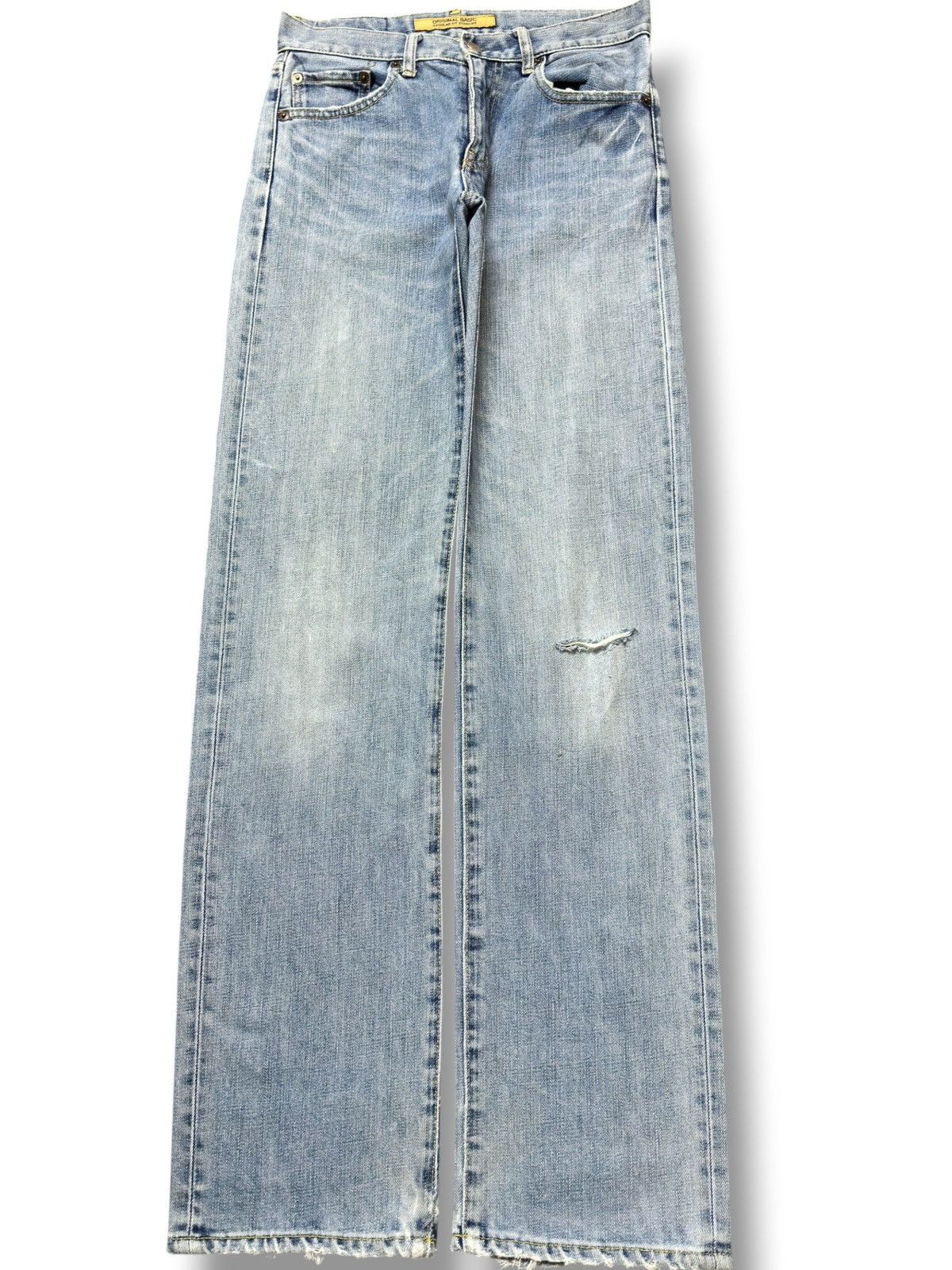 Uniqlo Vintage Uniqlo S-002 Faded Regular Fit Straight Denim Size US 28 / EU 44 - 1 Thumbnail