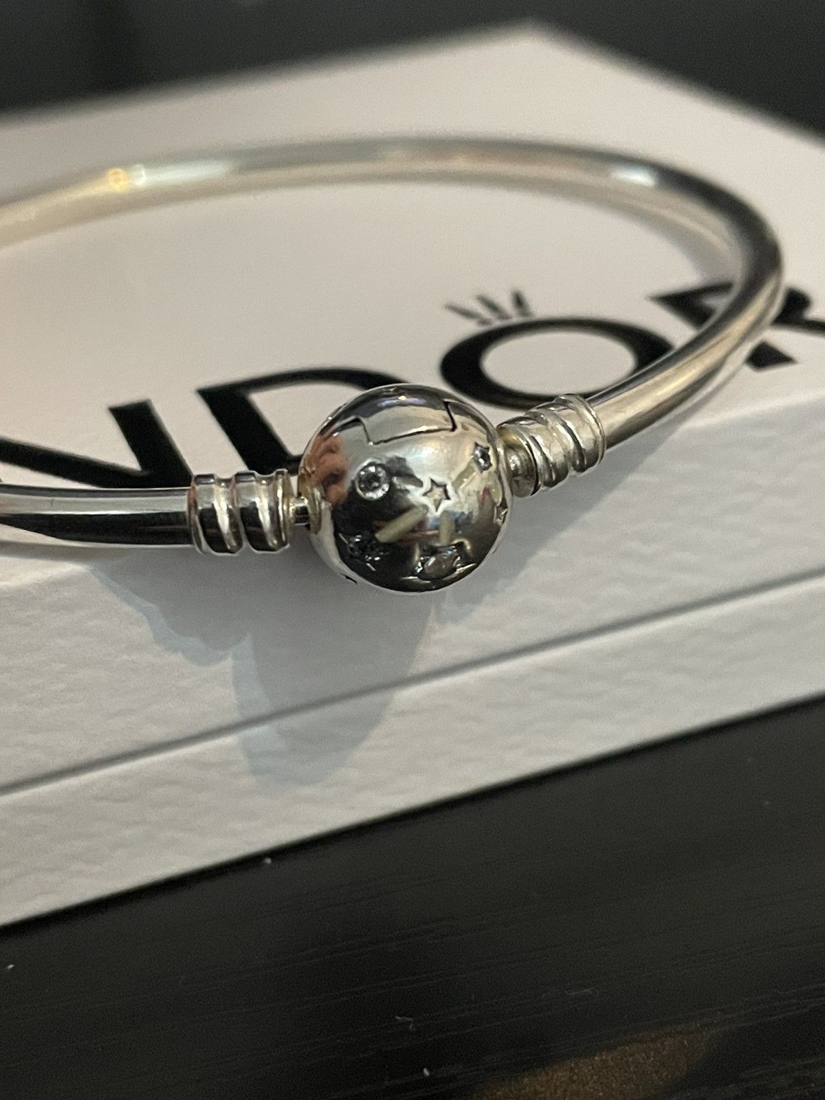 pandora Pandora moments stars and galaxy bangle 19cm with box Size ONE SIZE - 3 Thumbnail