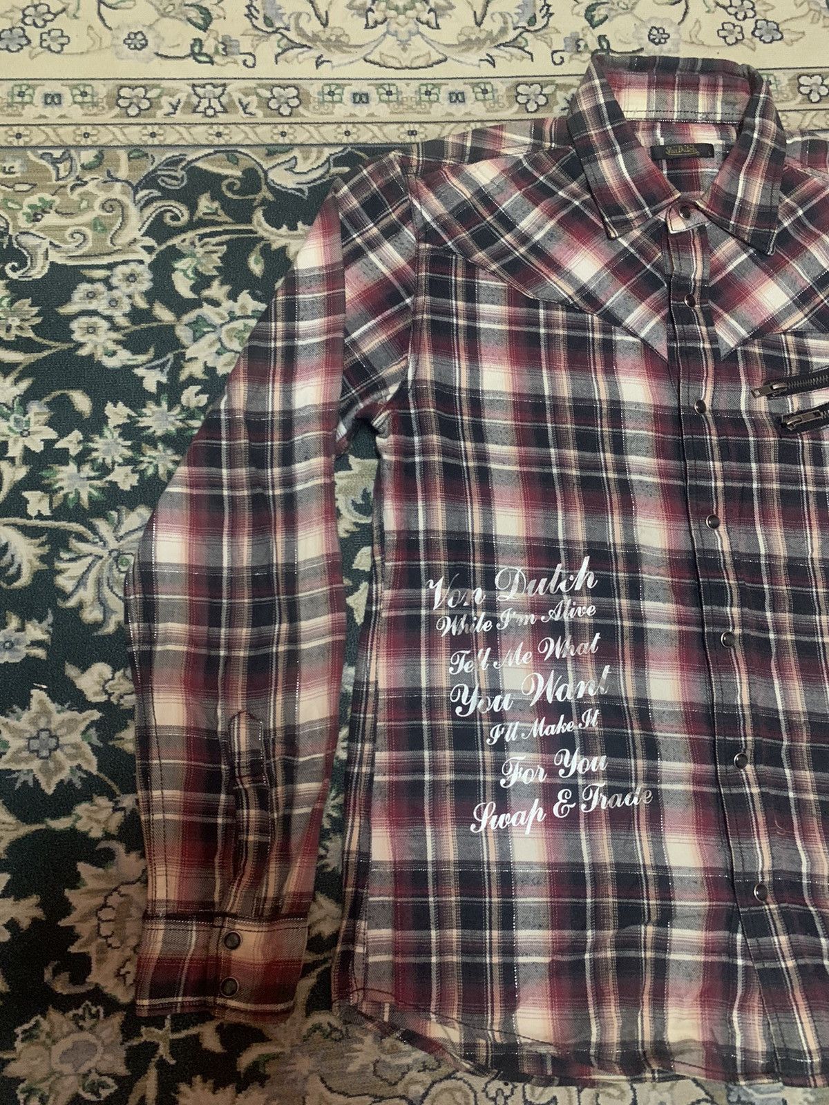 Von Dutch VON DUTCH 90s STYLE WESTERN SHIRT BUTTON UP Size US L / EU 52-54 / 3 - 3 Thumbnail