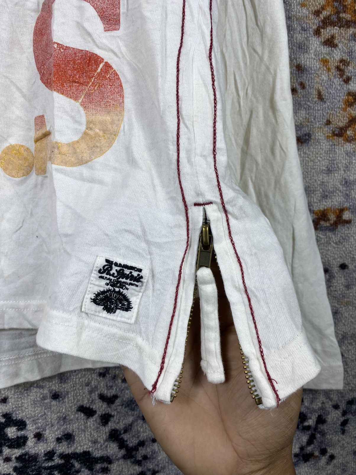 Japanese Brand × Vintage Apache Native American Funky R.M.S Poem Long Sleeve Size US M / EU 48-50 / 2 - 3 Thumbnail