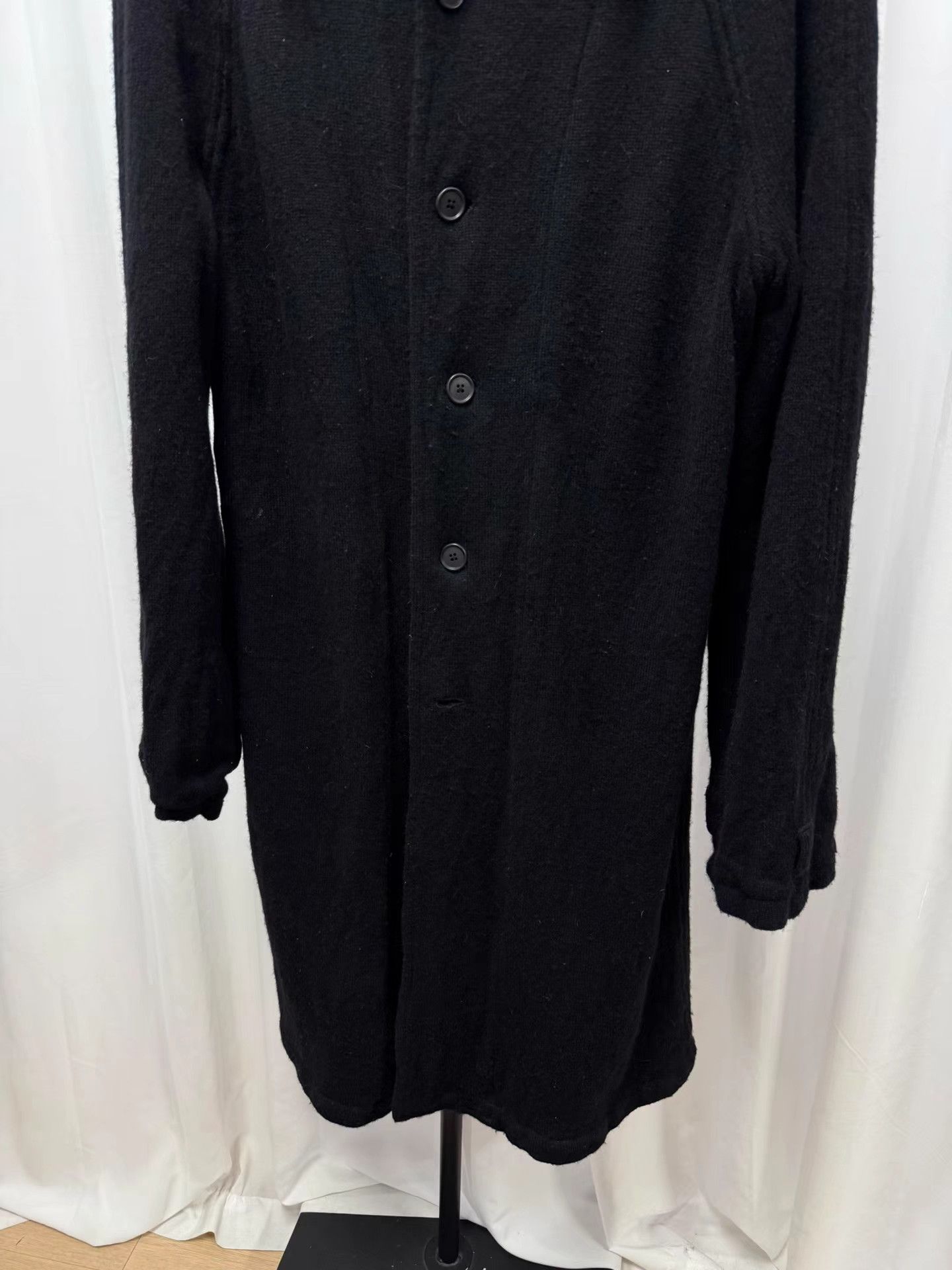 Yohji Yamamoto Yohji Yamamoto y's for men Black Long Wool Coat K20 Size US S / EU 44-46 / 1 - 3 Thumbnail