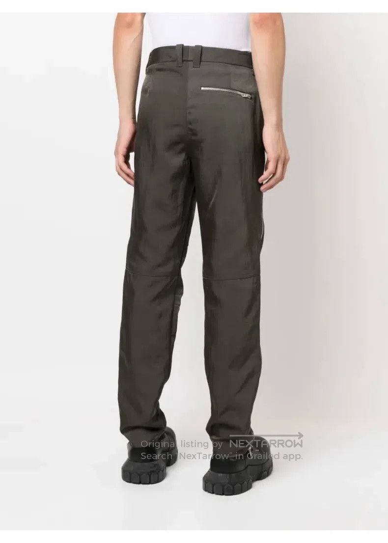 Helmut Lang Helmut Lang Mechanical Zipper Straight Leg Pants Size US 32 / EU 48 - 2 Thumbnail