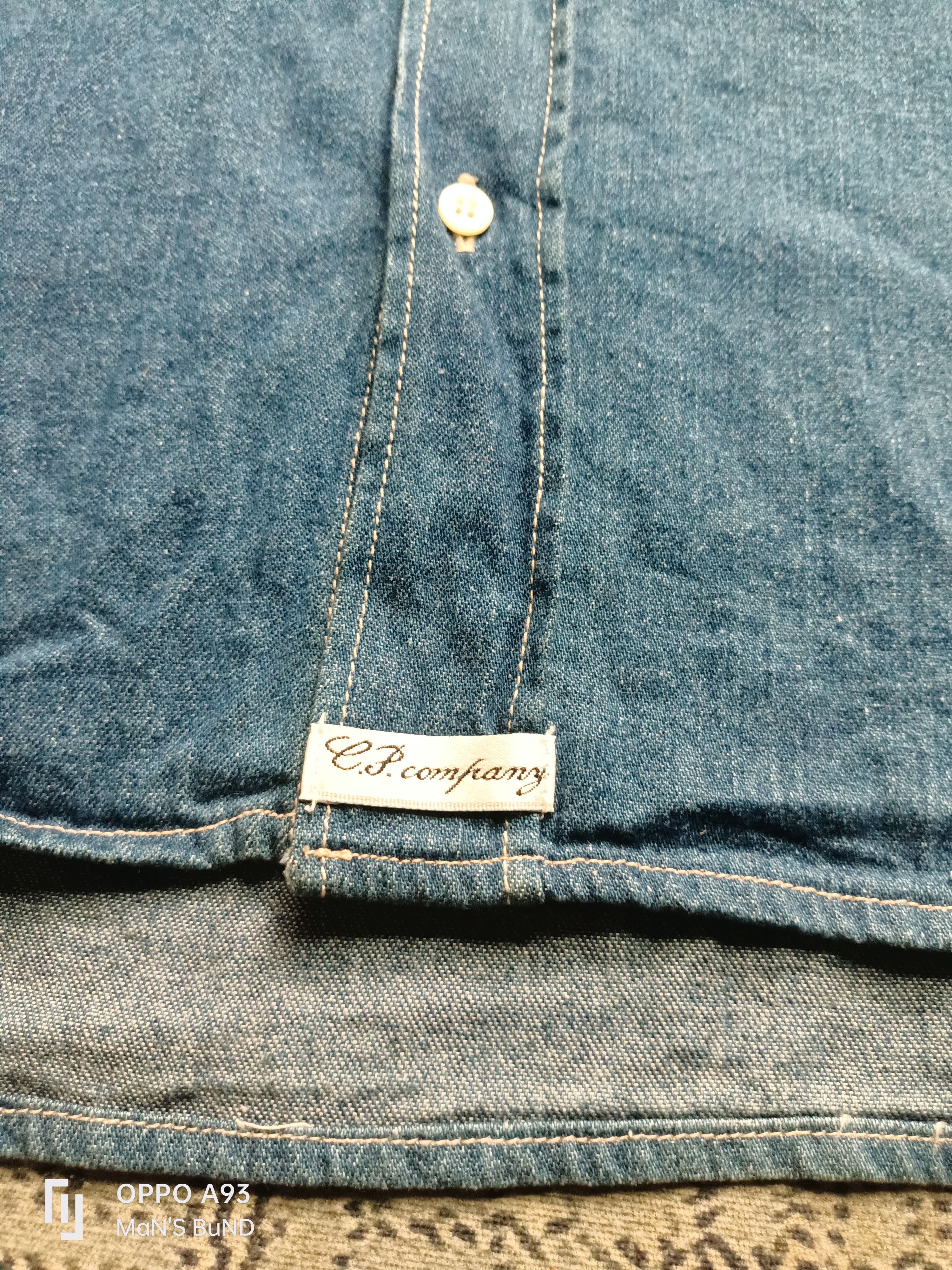 C.P. Company Distressed C.P COMPANY Denime Shirt Size US L / EU 52-54 / 3 - 5 Thumbnail