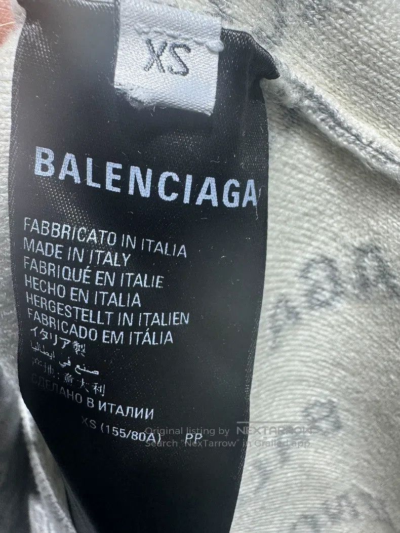 Balenciaga Balenciaga Bullet screen all-over print sweater Size US XS / EU 42 / 0 - 4 Thumbnail