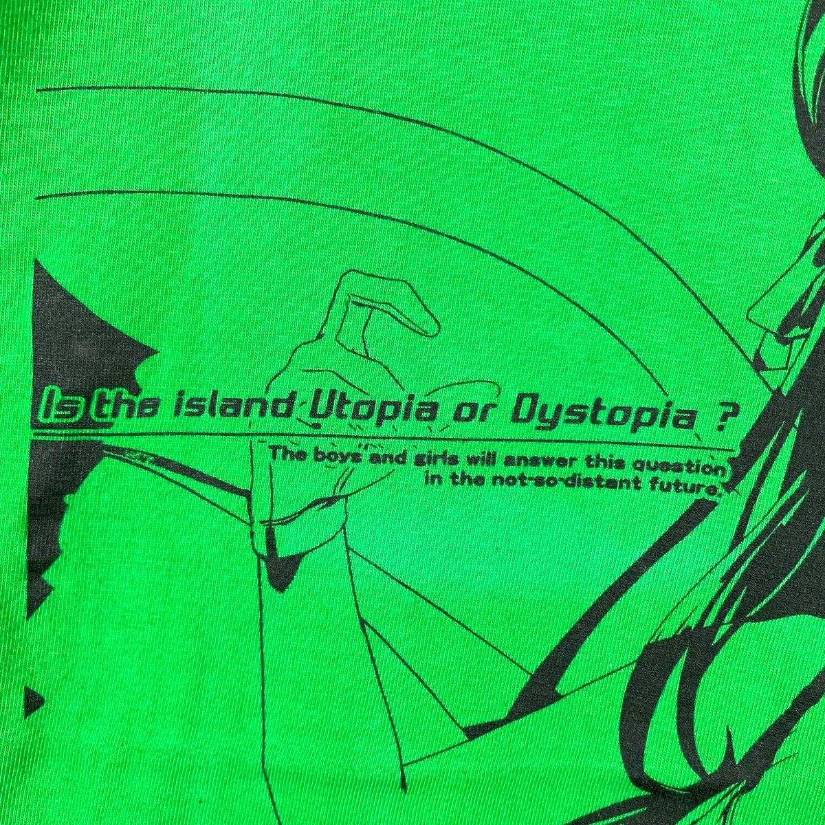 Anime × Japanese Brand Is The Island Utopia Or Oystopia? Qruppo Novel Anime Tee Size US L / EU 52-54 / 3 - 3 Thumbnail