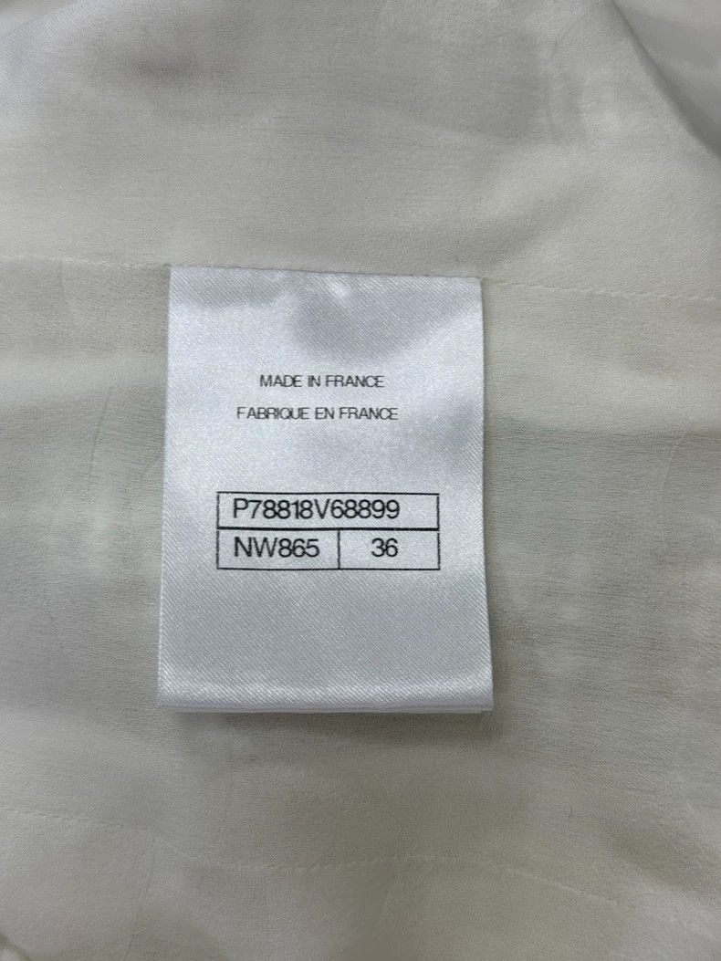 Chanel chanel 25C white rolled-edged four-pocket double-breasted Size XS / US 0-2 / IT 36-38 - 5 Thumbnail