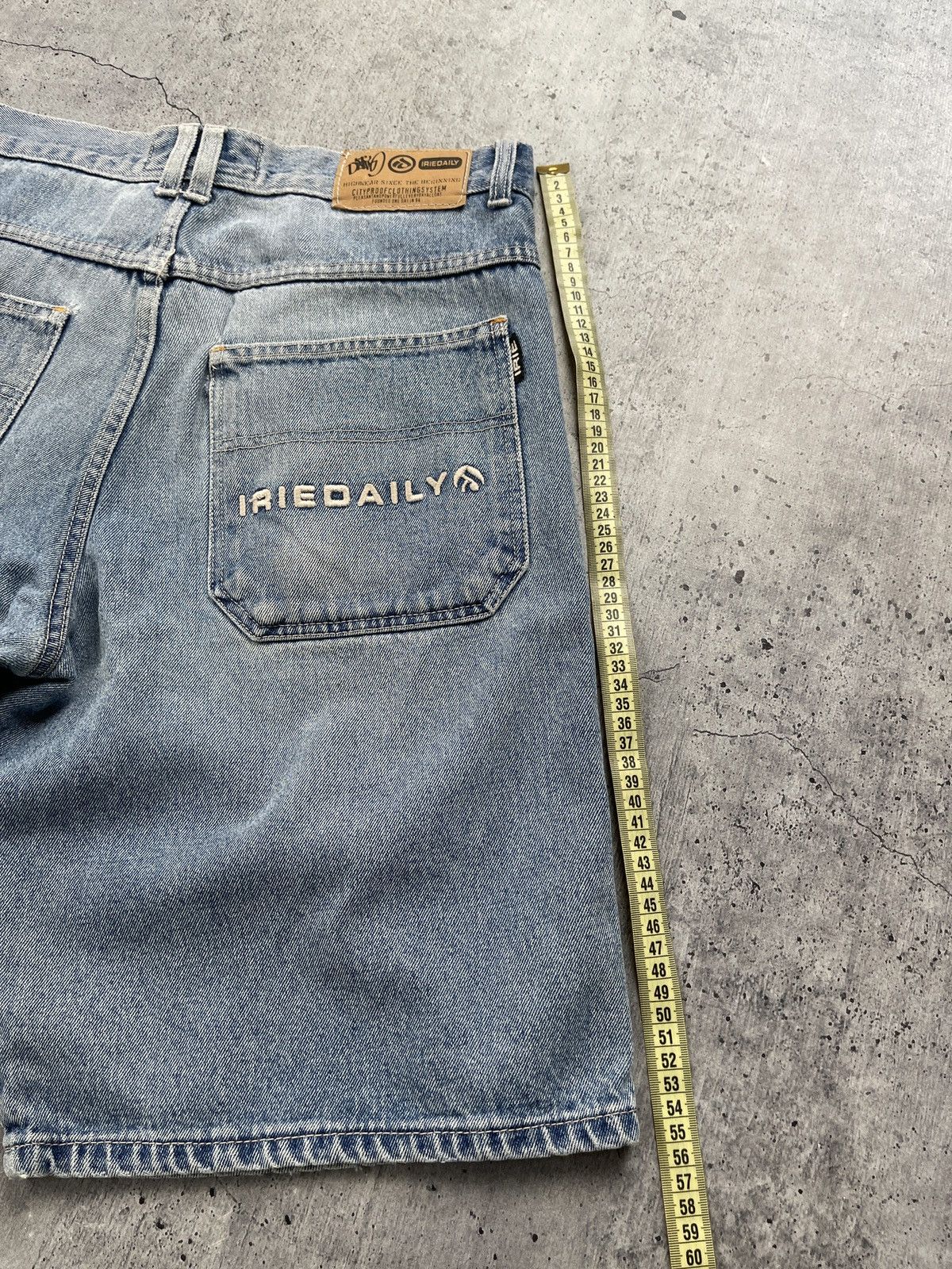 Phat Farm × Vintage Vintage Y2K Baggy Jeans Shorts🔥 Size US 36 / EU 52 - 9 Thumbnail