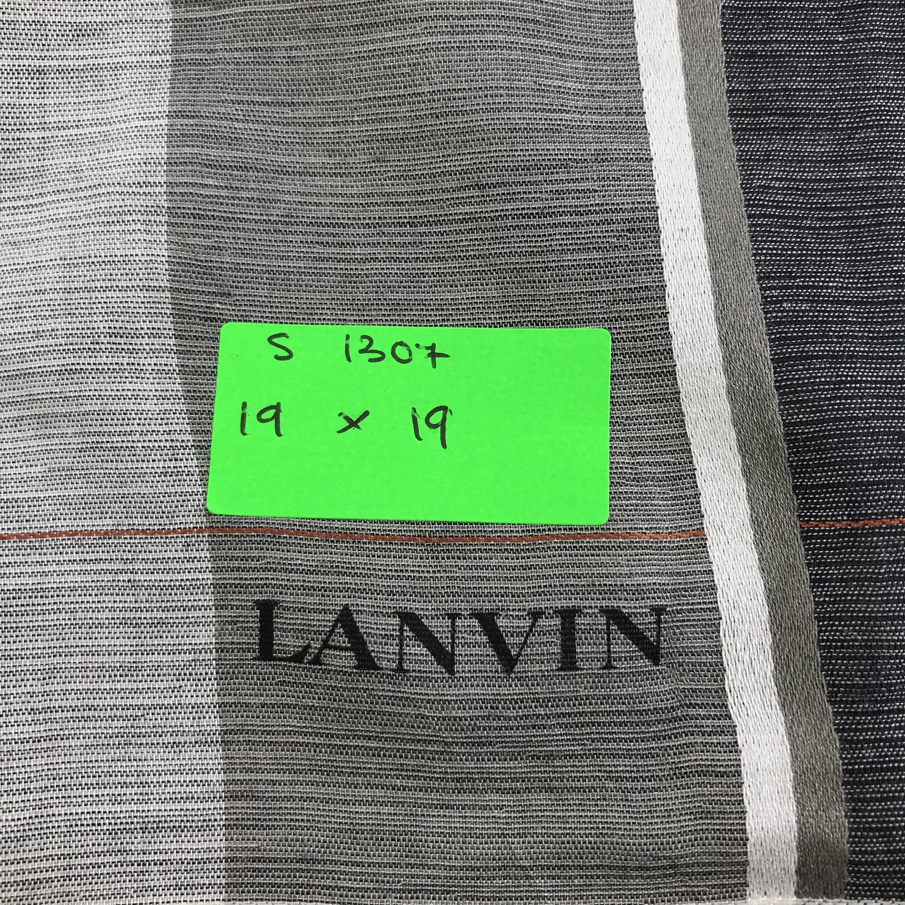 Lanvin × Vintage Lanvin Bandana / Handkerchief / Neckerchief - S1307 Size ONE SIZE - 5 Thumbnail