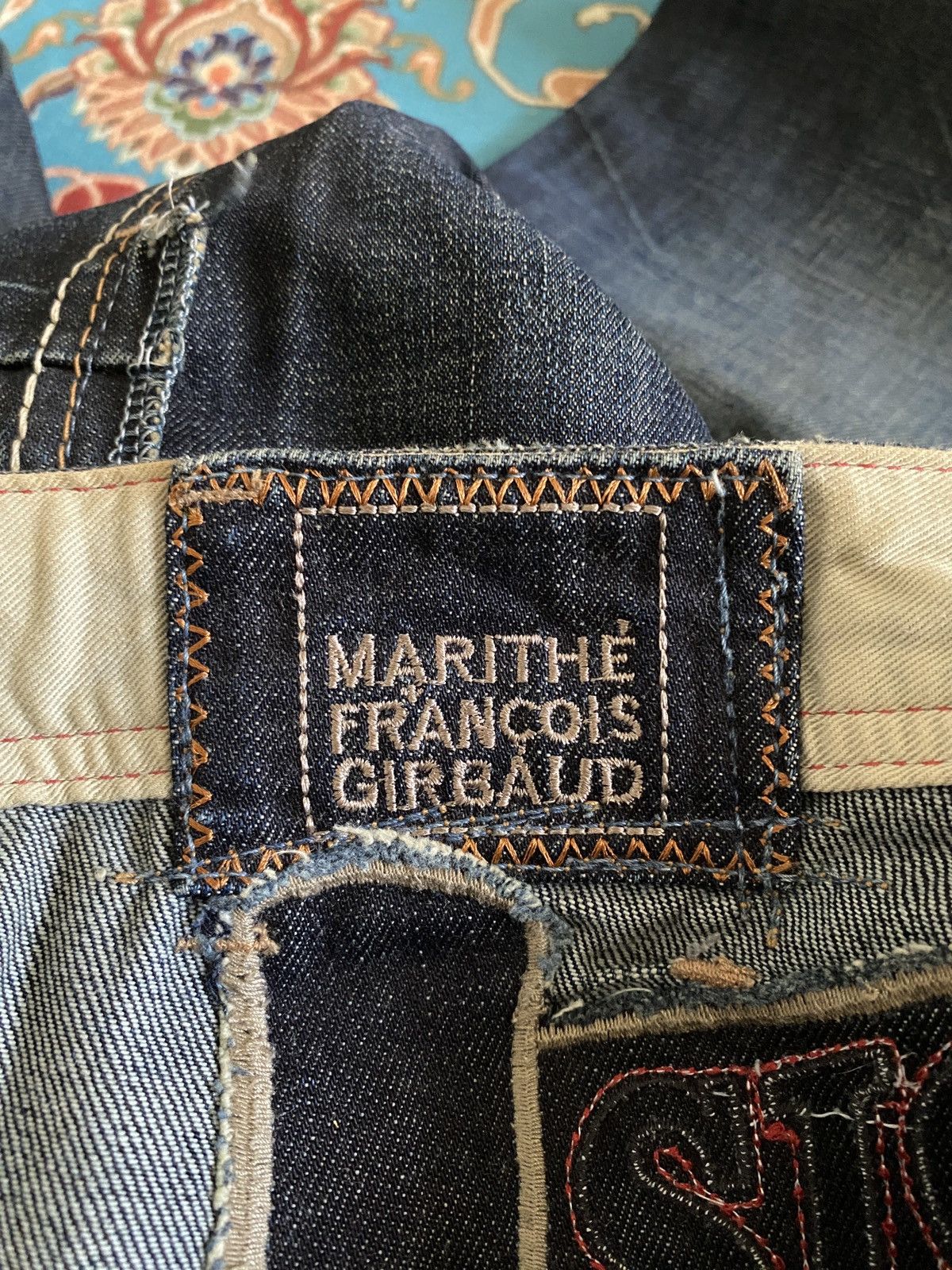 Japanese Brand Marithe Francois Girbaud Native Design Denim Size US 33 - 13 Thumbnail
