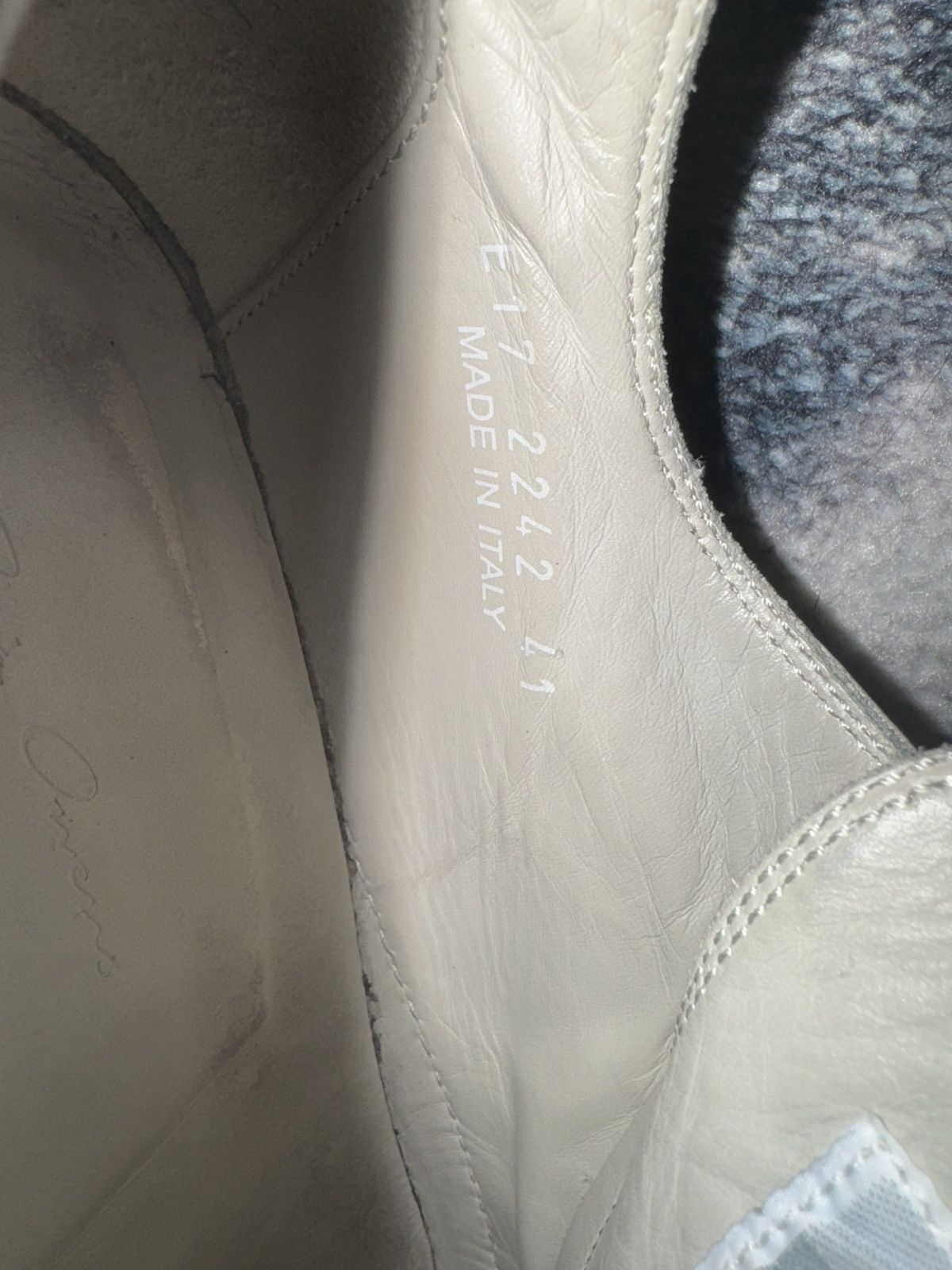 Rick Owens Rick owens ramones low Size US 8 / EU 41 - 11 Thumbnail