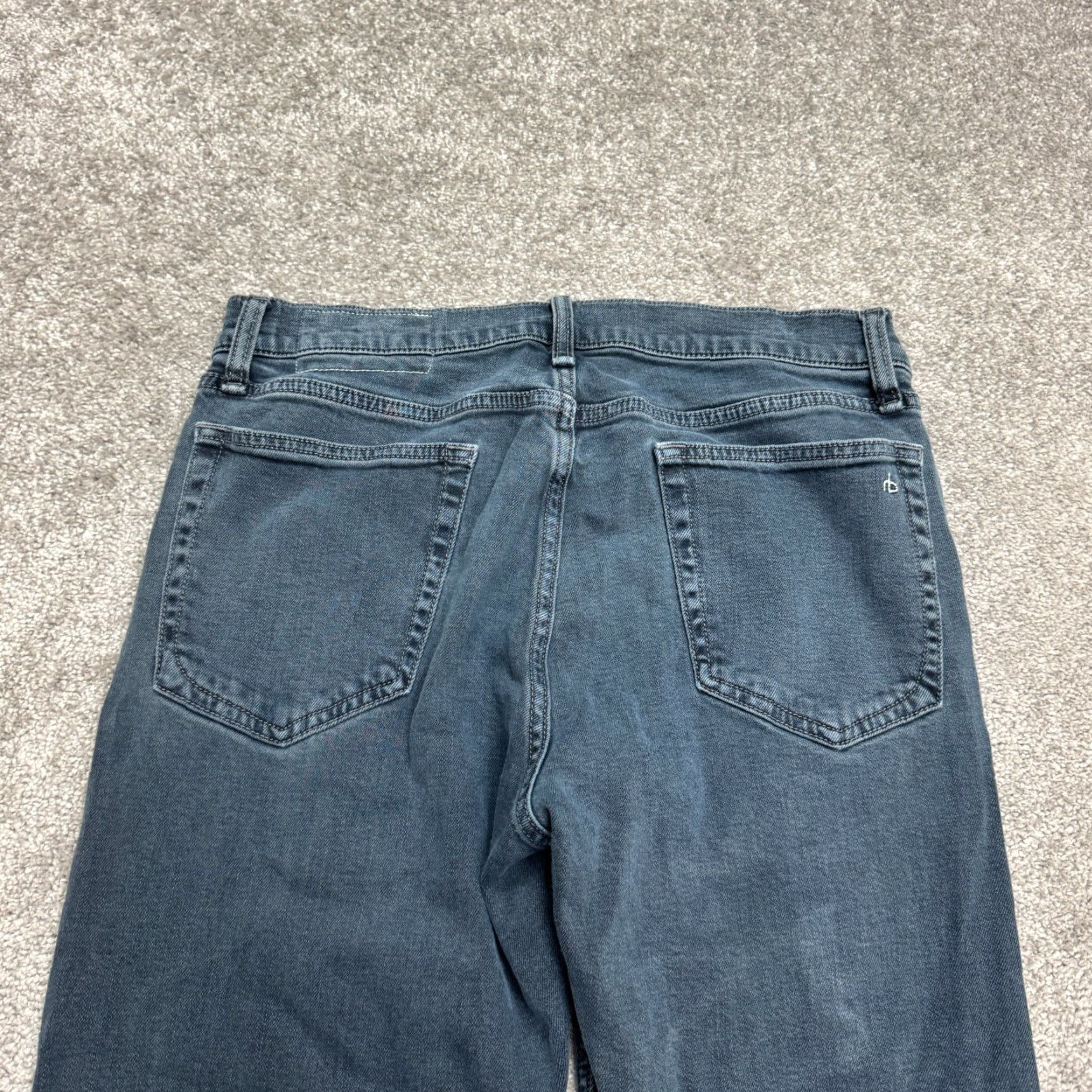 Rag & Bone RAG & BONE Fit 2 Denim Jeans Mens 31x32 Slim Straight Mid Rise Blue 5-Pocket Designer Classic Mens Size US 31 - 4 Thumbnail