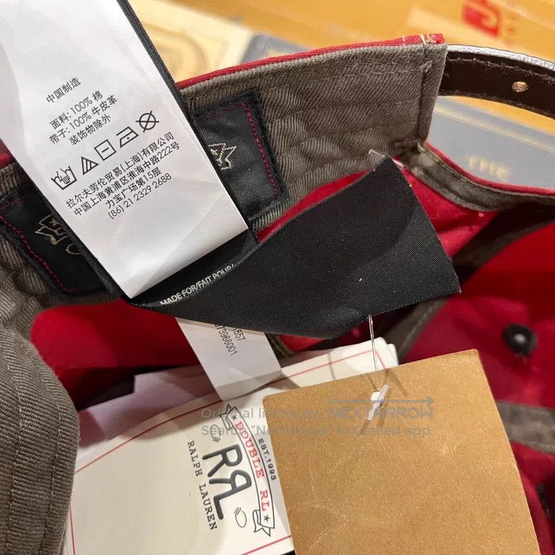RRL Ralph Lauren RRL Ralph Lauren Corduroy Brim Wax Canvas Baseball Cap Size ONE SIZE - 9 Thumbnail