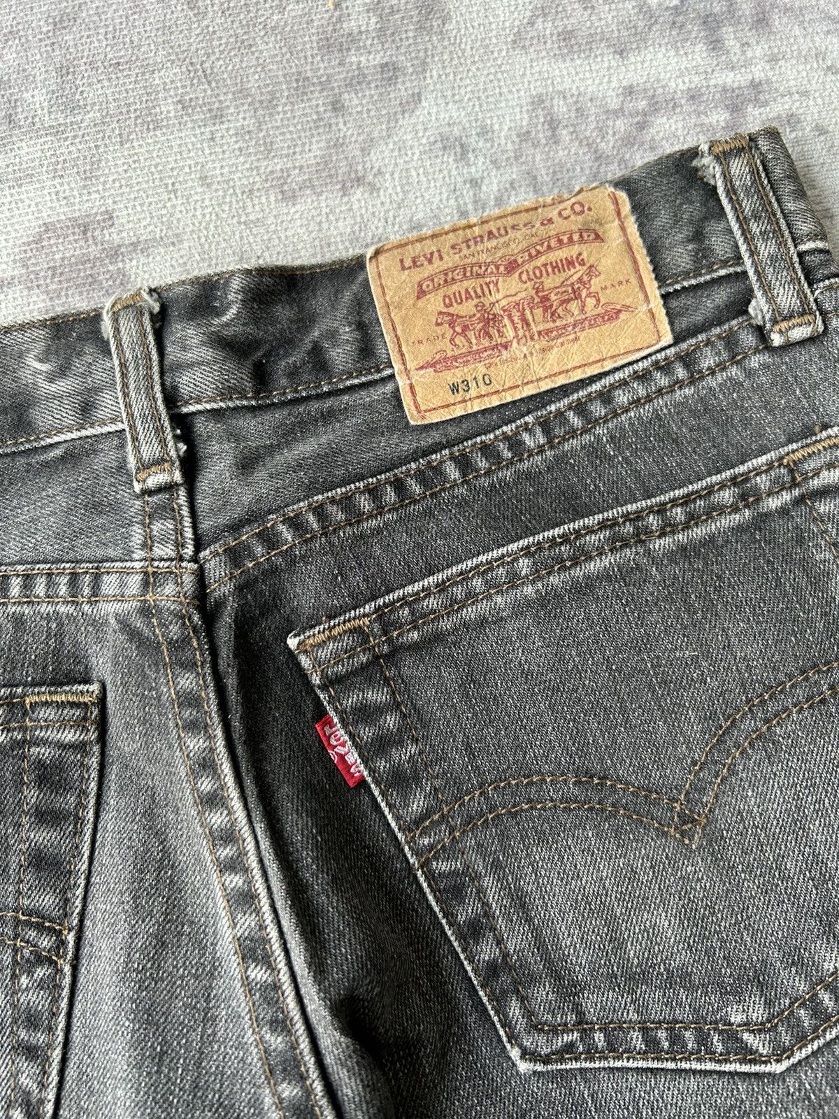 Levi's Y2K Japan Levis Bootcut Black Jeans Size US 27 - 17 Thumbnail
