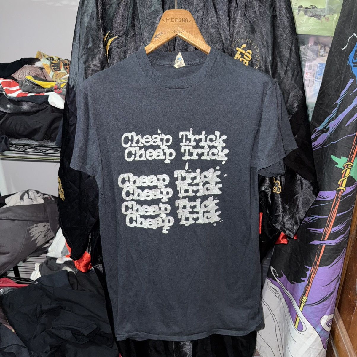 Band Tees VINTAGE 80S CHEAP TRICK T-SHIRT Size US S / EU 44-46 / 1 - 1 Thumbnail