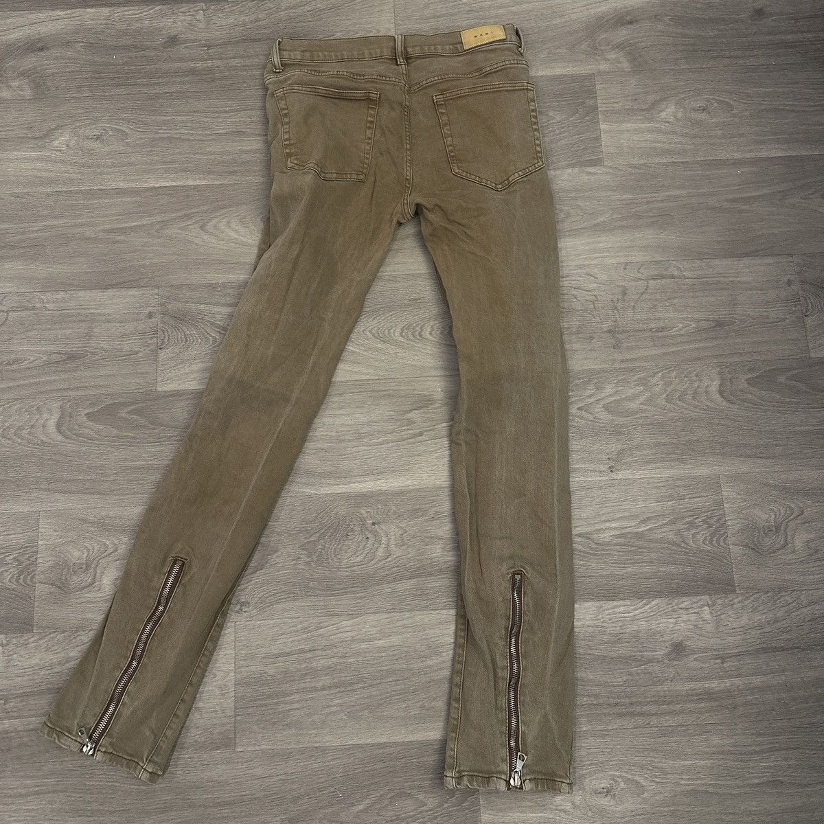 MNML MNML Faded Brown Jeans Size US 34 / EU 50 - 2 Thumbnail