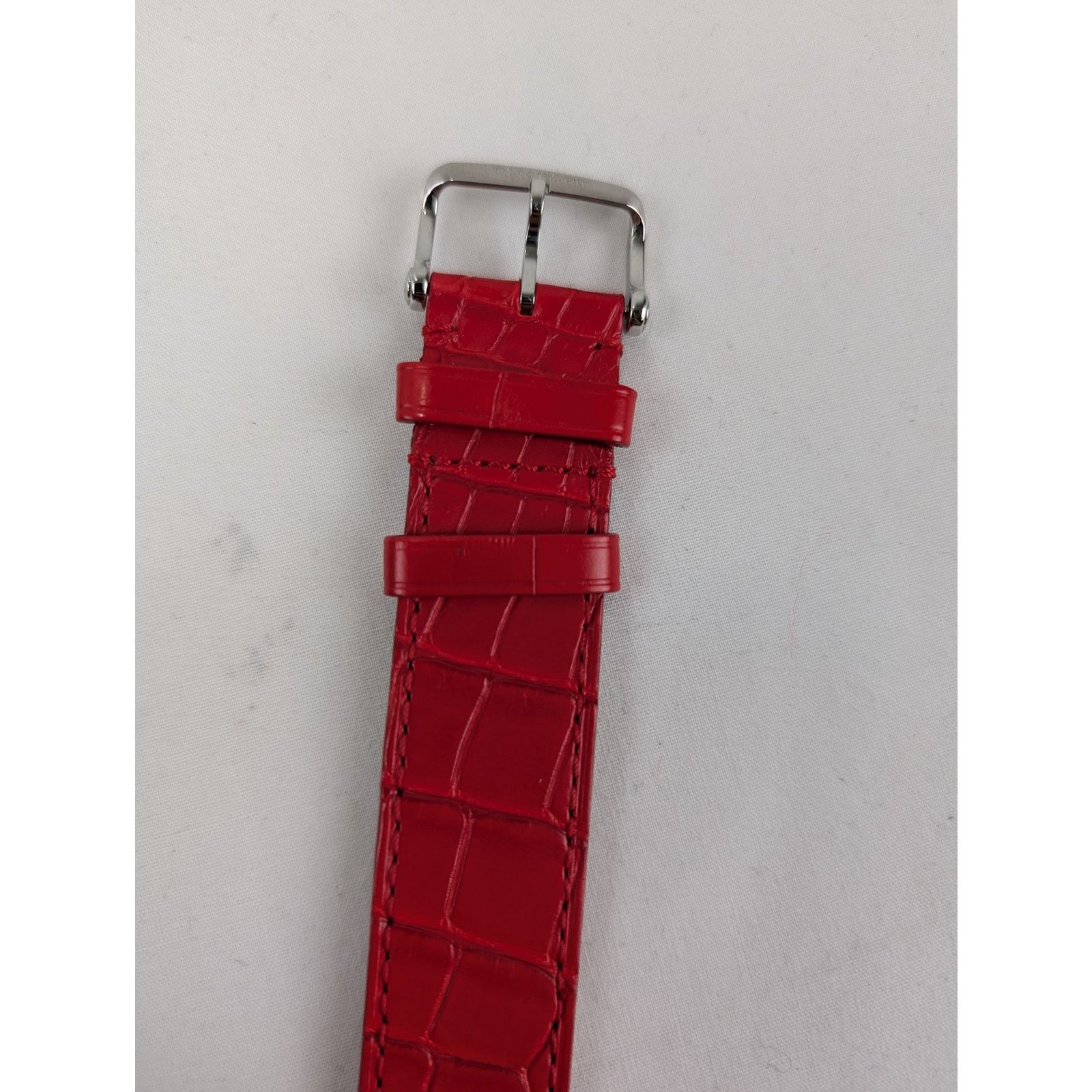 Tom Ford o1rshd1 Size: OS / Buckle Watch Straps 19mm Brushed in Red Size ONE SIZE - 5 Thumbnail