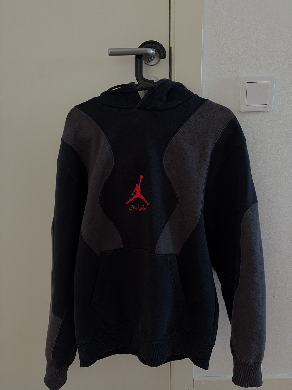Jordan Brand × Off-White Jordan x Off-White "Sail" Hoodie Size US S / EU 44-46 / 1 - 1 Thumbnail