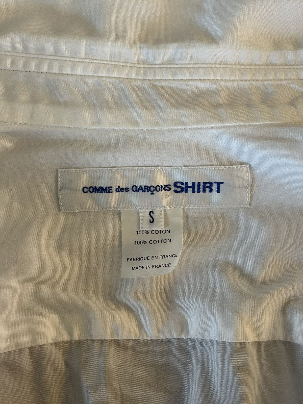 Comme des Garcons SHIRT Comme des Garcons SHIRT Forever Poplin Shirt Size US S / EU 44-46 / 1 - 7 Thumbnail